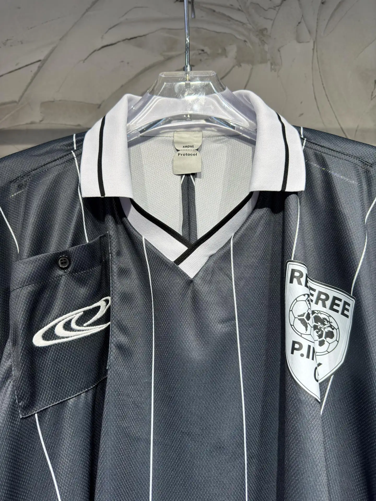 Vintage-Style Striped Referee Jersey D14524338 — view 5