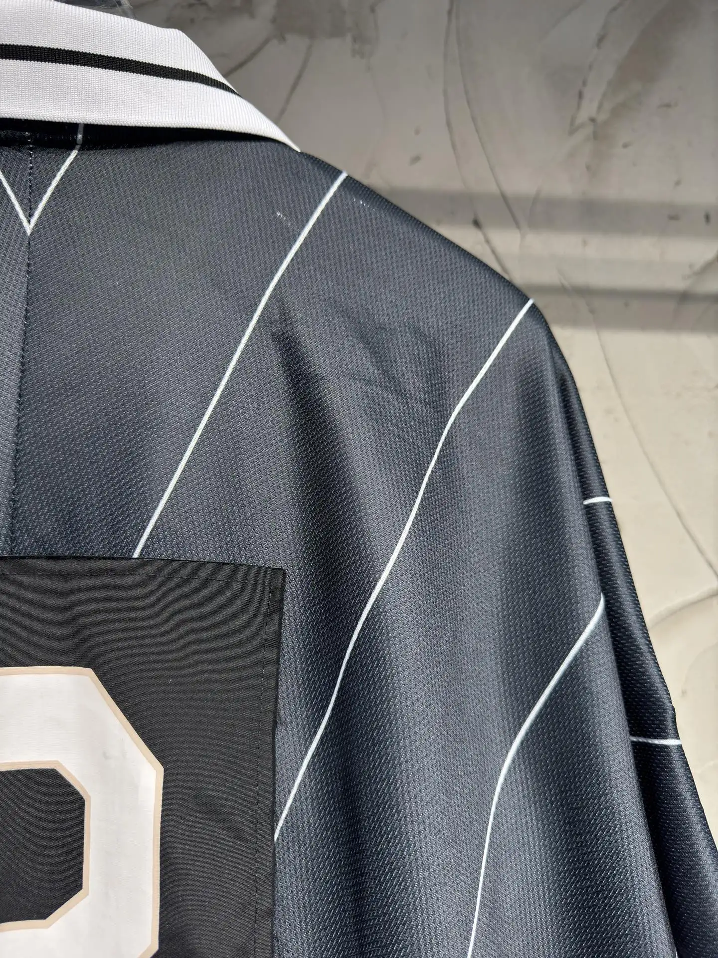 Vintage-Style Striped Referee Jersey D14524338 — view 14