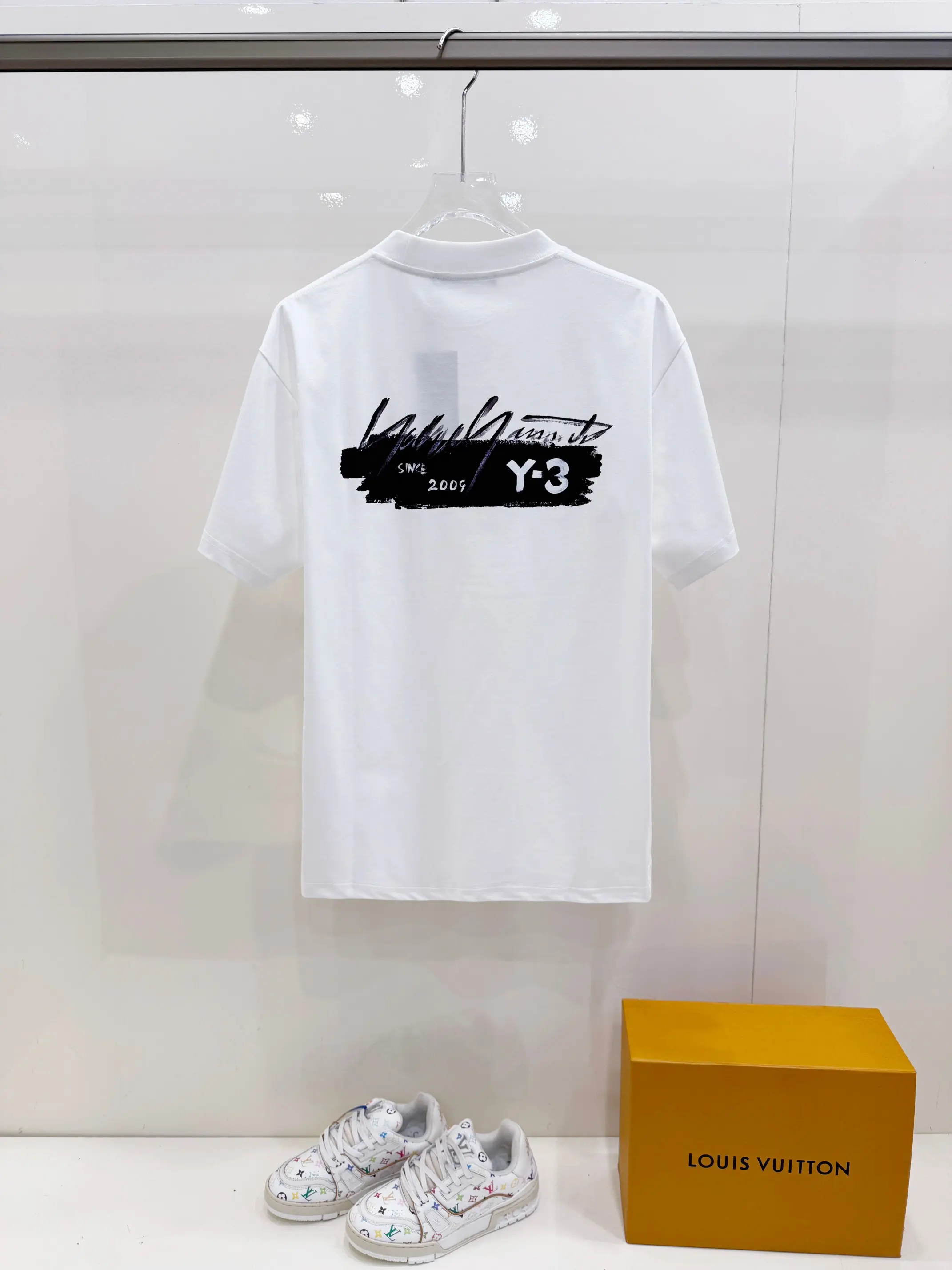 Alexander Wang Logo Print Cotton T-Shirt D14521437 — view 2