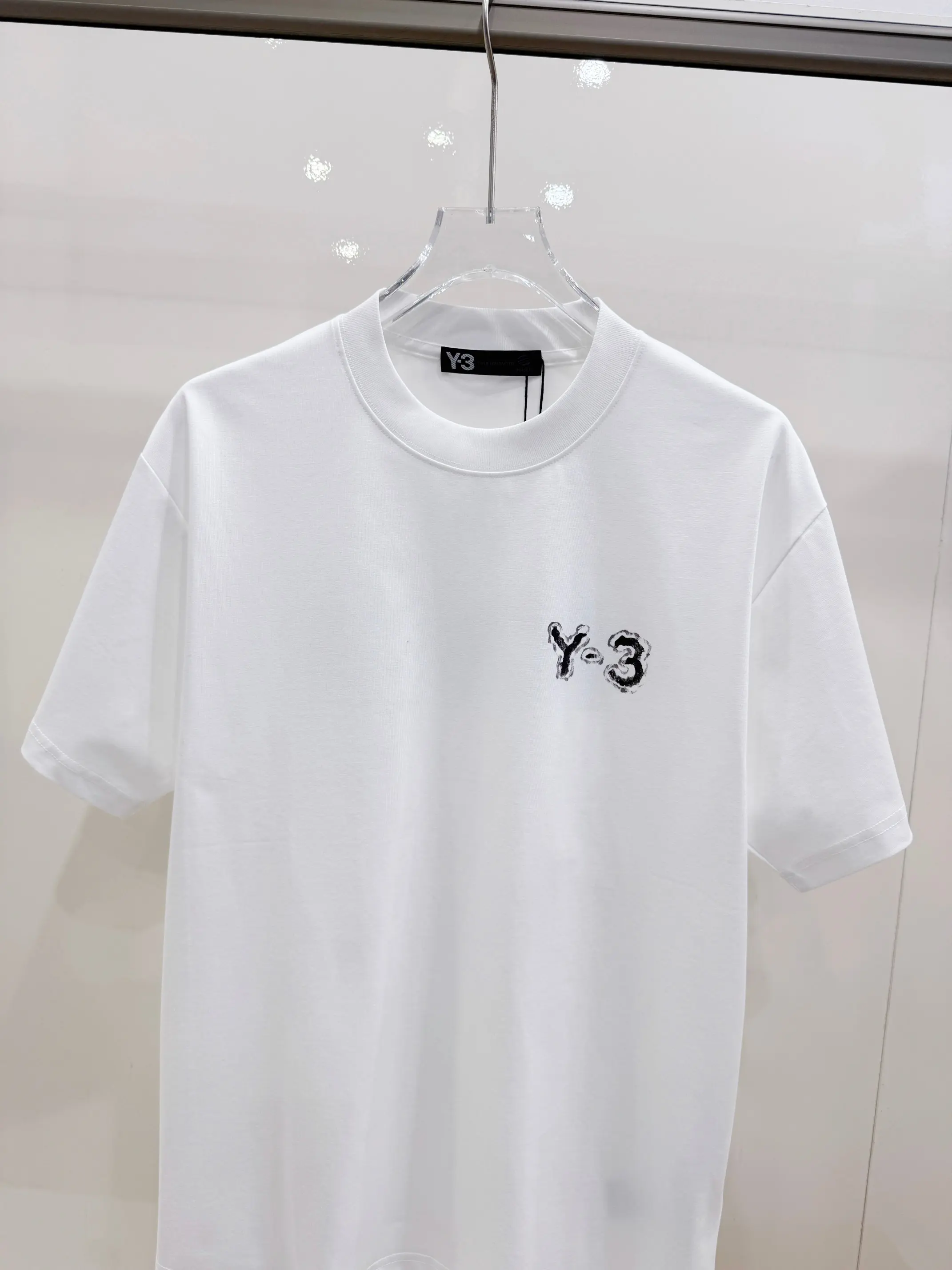 Alexander Wang Logo Print Cotton T-Shirt D14521437 — view 4