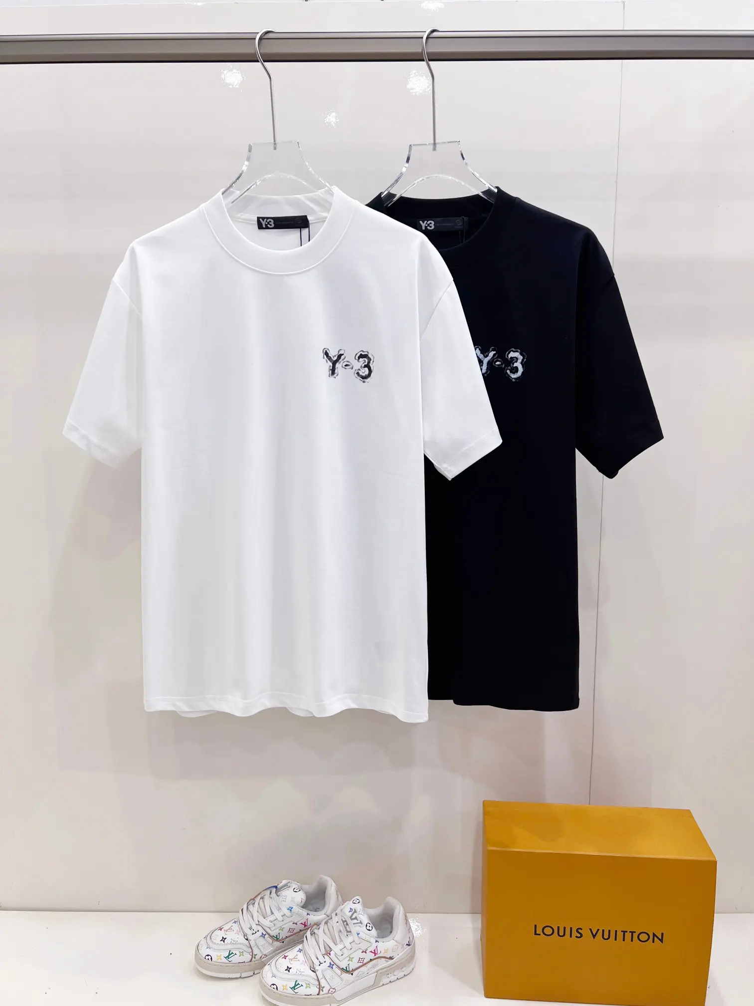 Alexander Wang Logo Print Cotton T-Shirt D14521437 — view 9