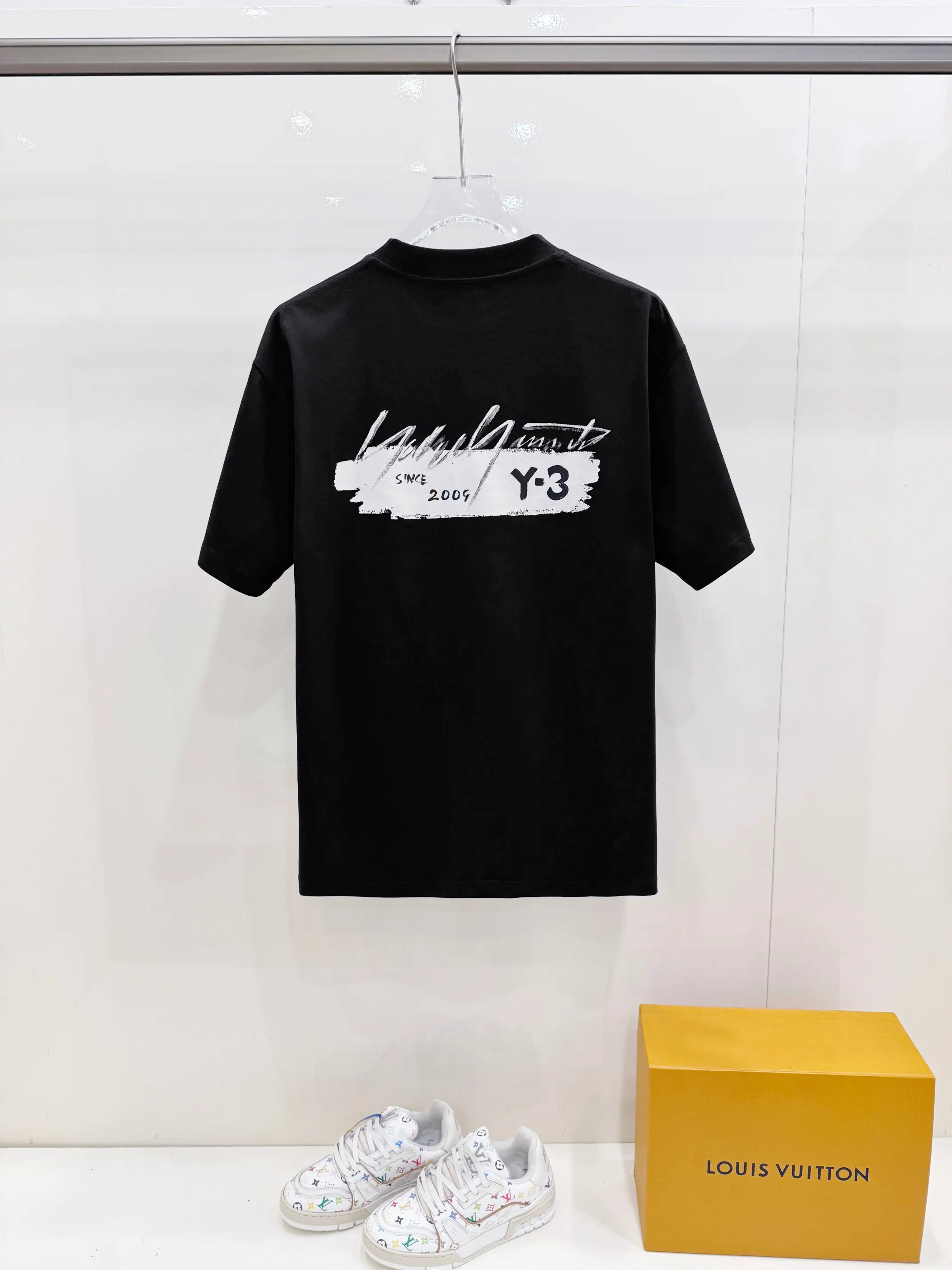 Logo Print Cotton Jersey T-Shirt D14521436 — view 2