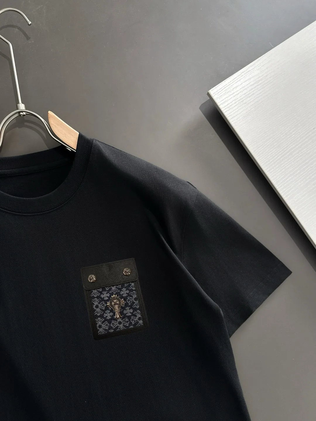 Logo Patch Cotton Jersey T-Shirt D14514508 — view 2