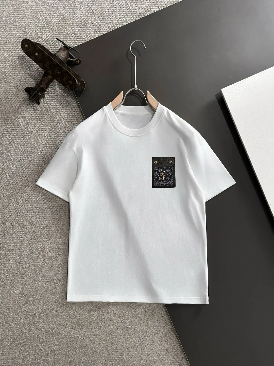 Logo Patch Cotton Jersey T-Shirt D14514509