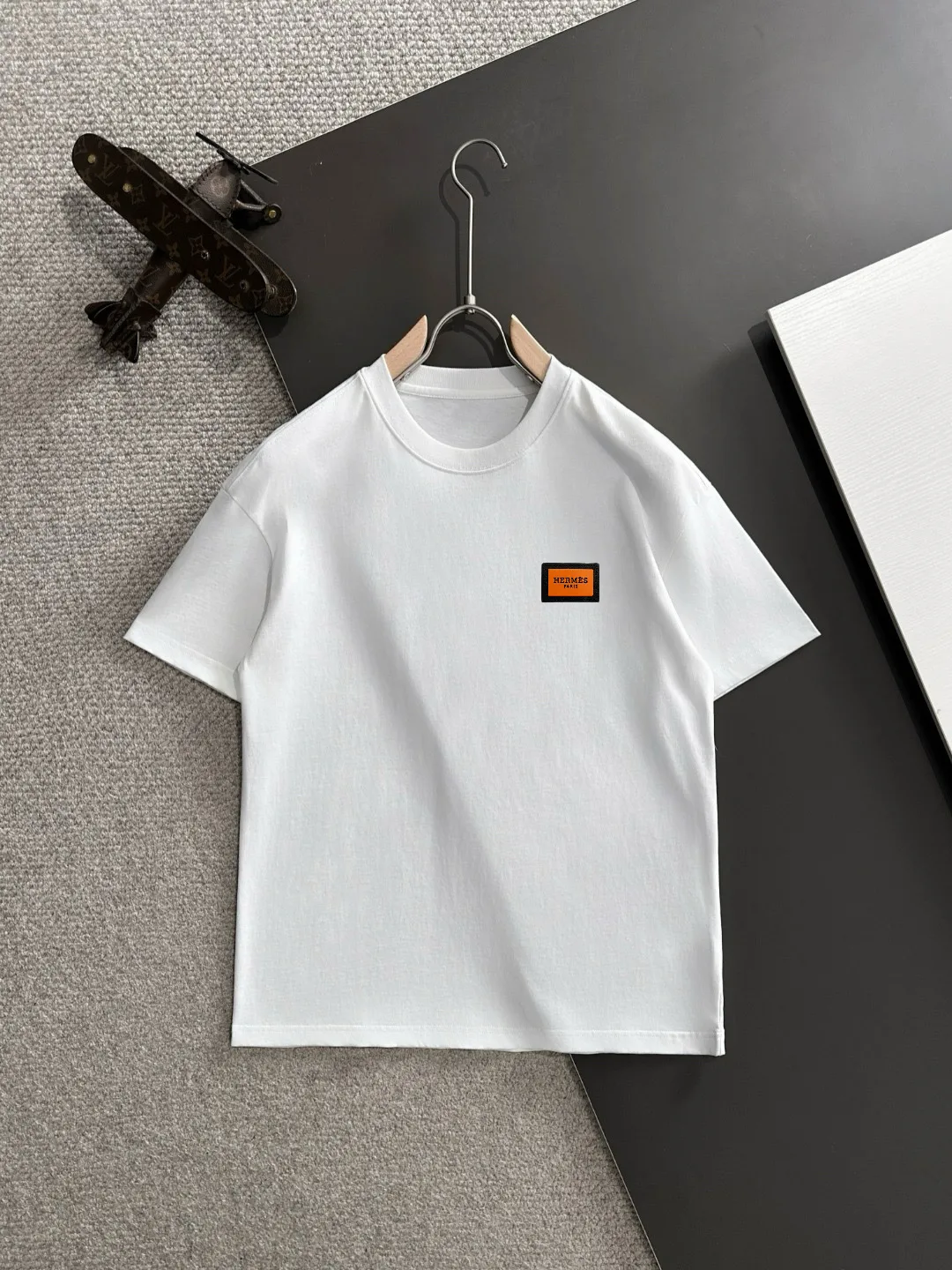 Logo Patch Cotton Jersey T-Shirt D14514505