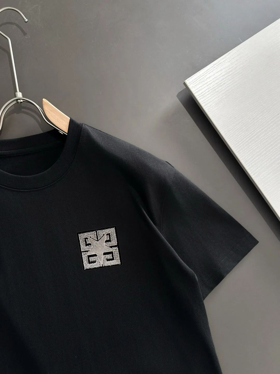 Logo Patch Cotton Jersey T-Shirt D14514506 — view 2