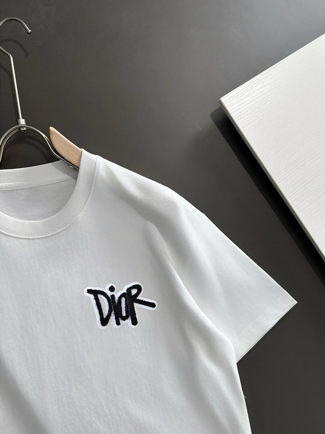Logo Patch Cotton Jersey T-Shirt D14514501 — view 2