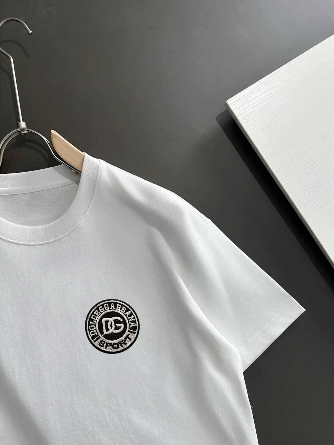 Logo Patch Cotton Jersey T-Shirt D14514503 — view 2