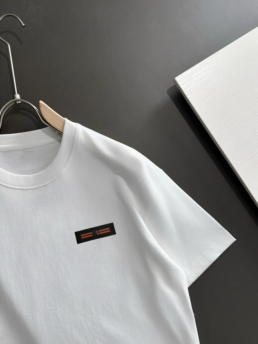 Logo-Patch Cotton Jersey T-Shirt D14514511 — view 2