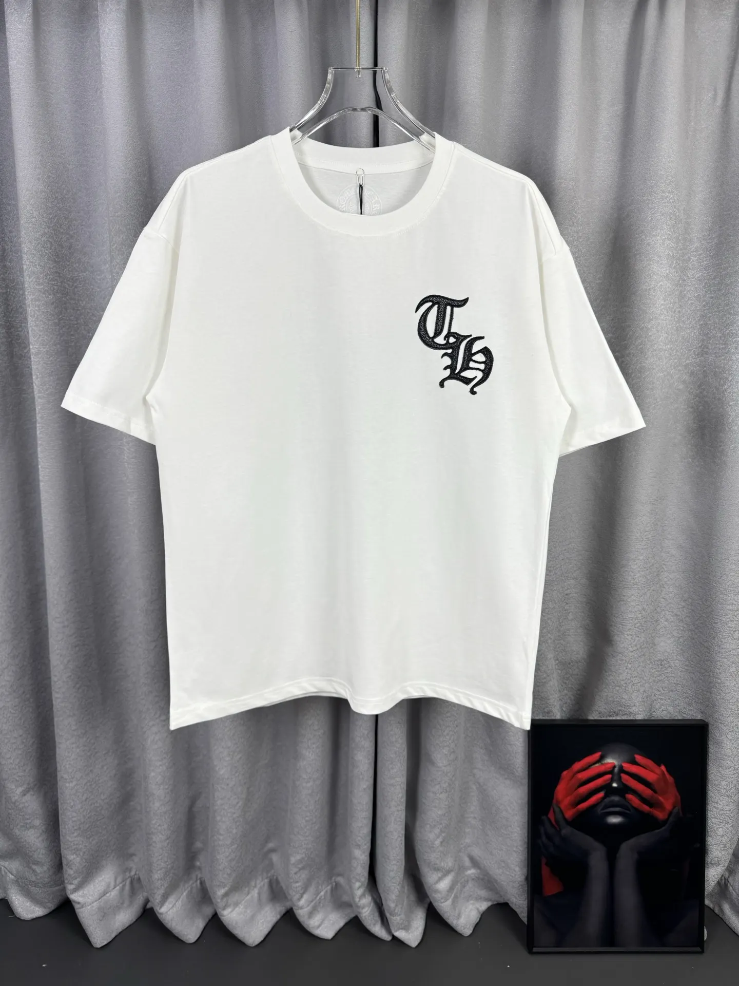 Chrome Hearts Leather Patch Logo T-Shirt D14519541