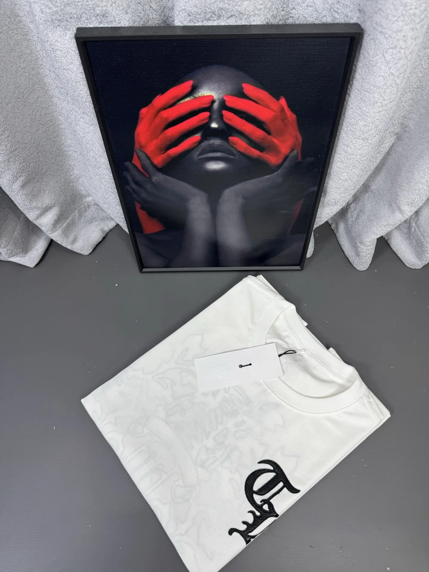 Chrome Hearts Leather Patch Logo T-Shirt D14519541 — view 2