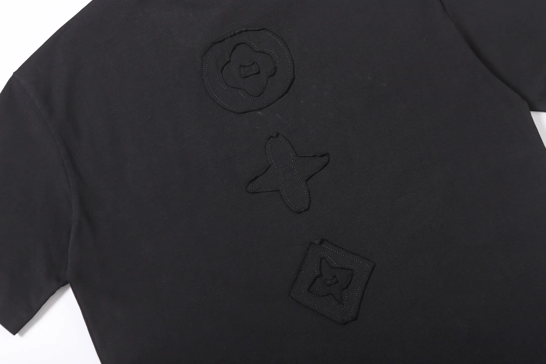 Appliqué Logo Oversized Cotton T-Shirt D14515584 — view 10
