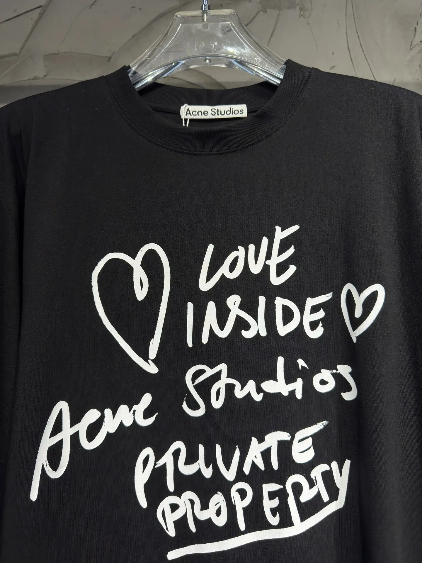 Logo Slogan Long-Sleeved T-Shirt D15024348 — view 3