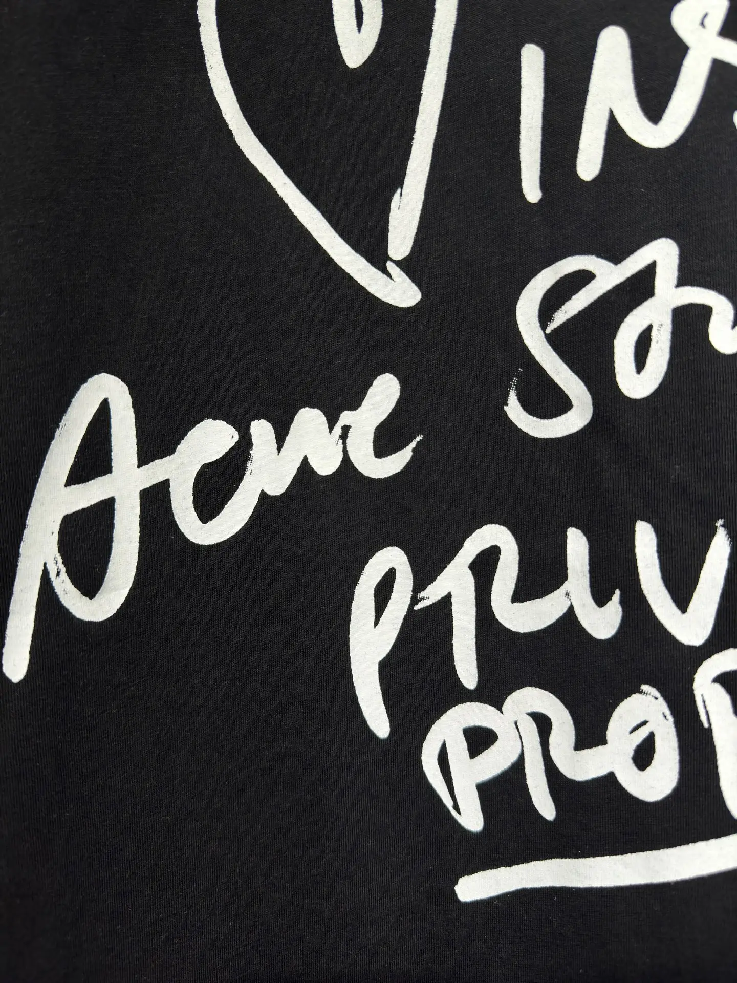 Logo Slogan Long-Sleeved T-Shirt D15024348 — view 6