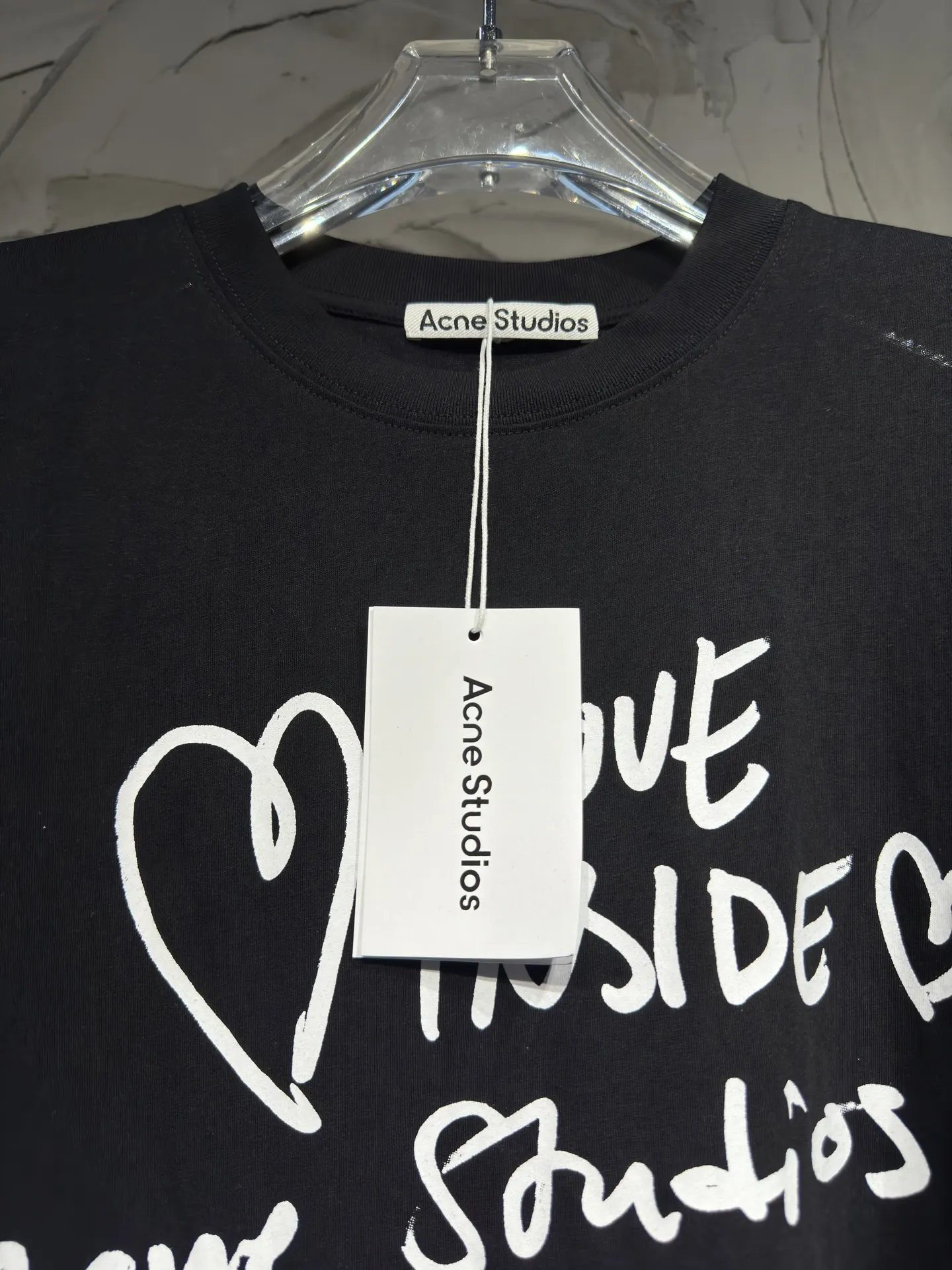 Logo Slogan Long-Sleeved T-Shirt D15024348 — view 8
