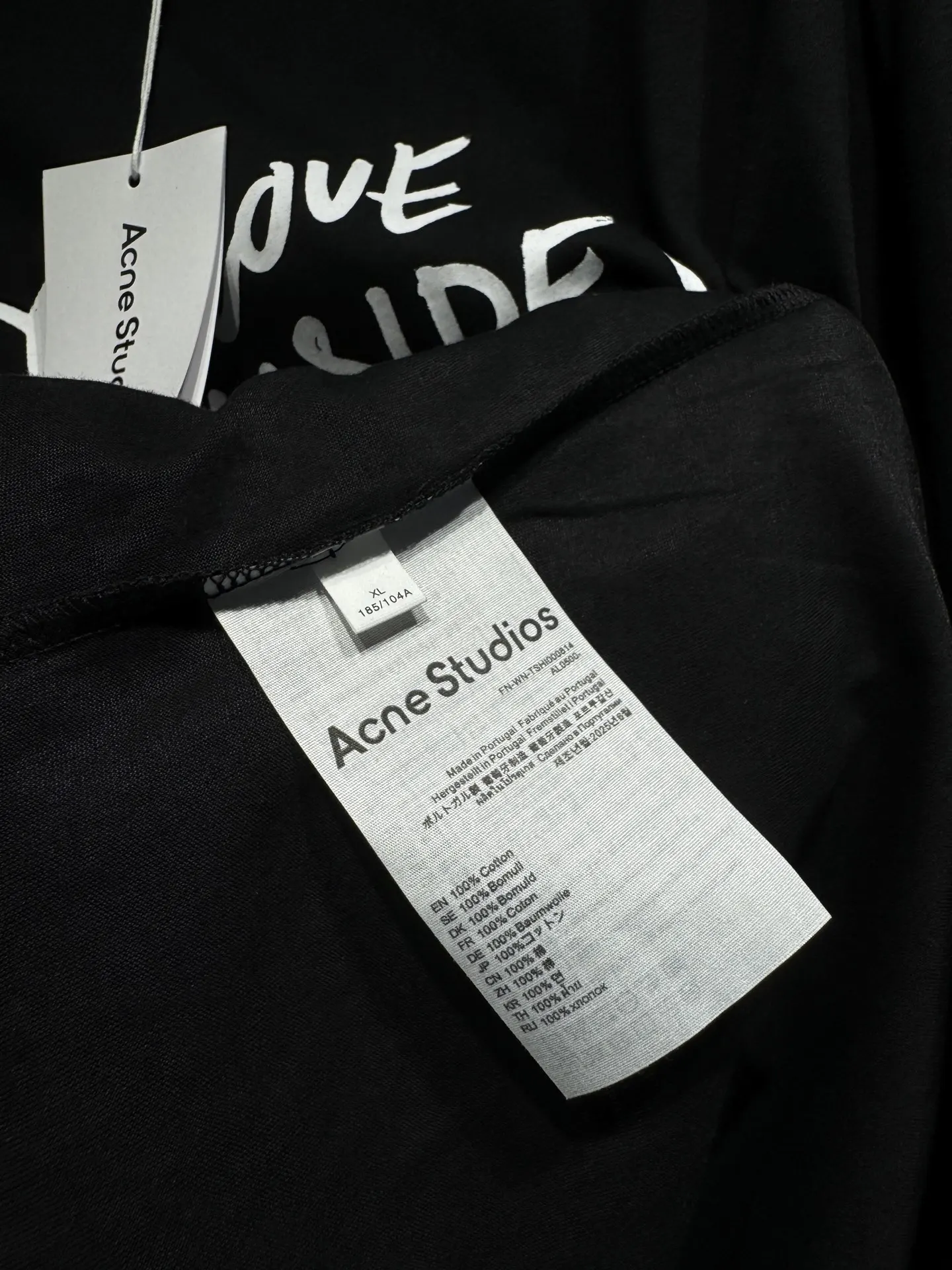 Logo Slogan Long-Sleeved T-Shirt D15024348 — view 9