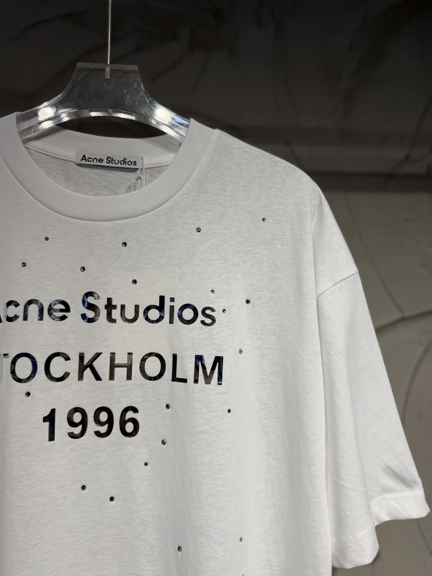 1996 Rhinestone Logo Oversized T-Shirt D15024353 — view 2