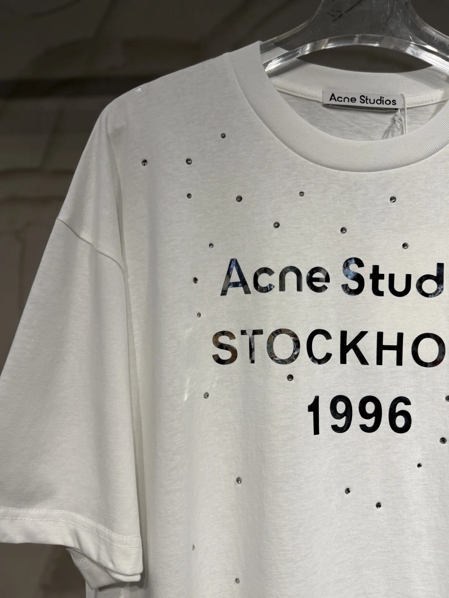 1996 Rhinestone Logo Oversized T-Shirt D15024353 — view 3