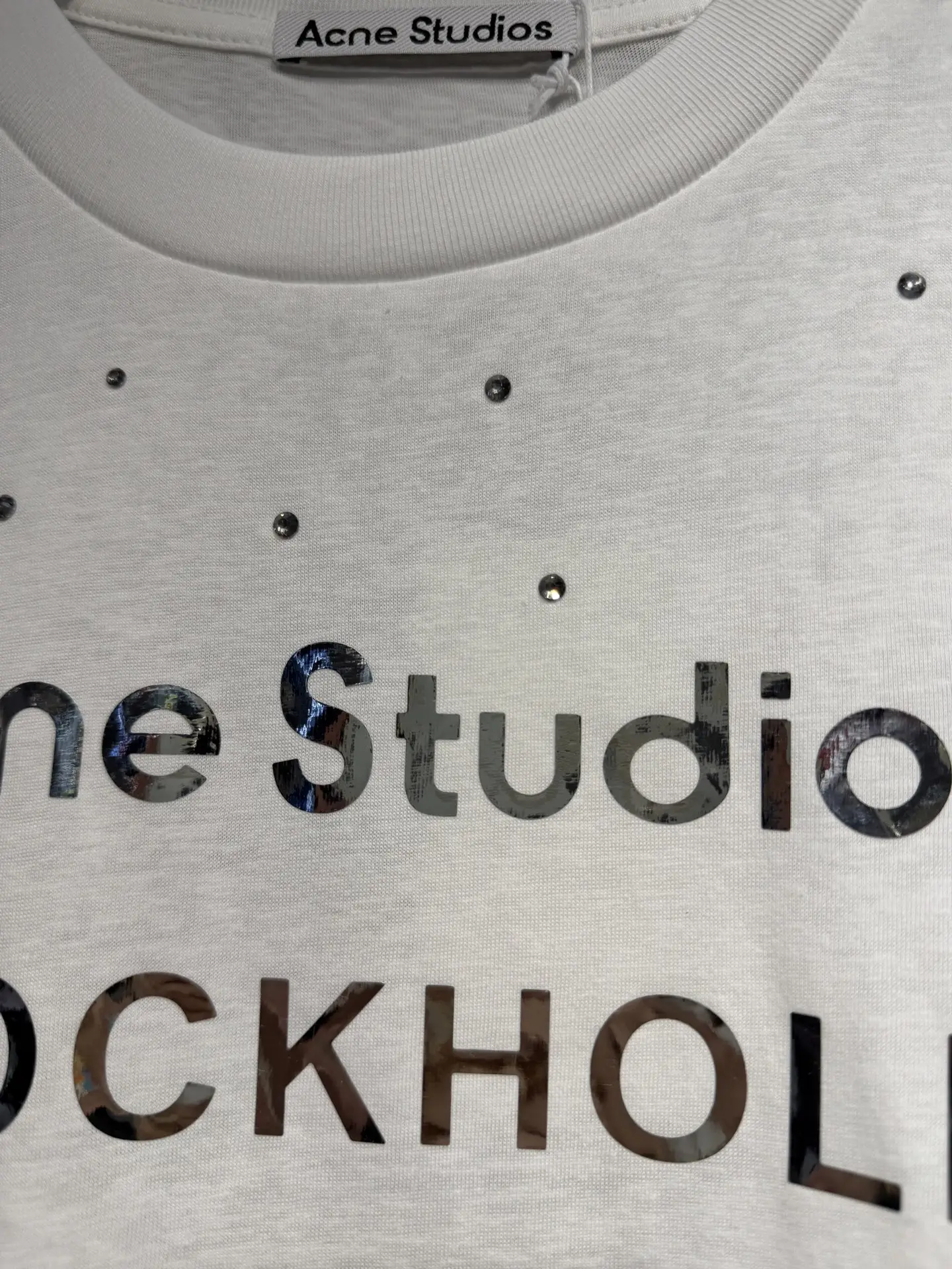 1996 Rhinestone Logo Oversized T-Shirt D15024353 — view 4