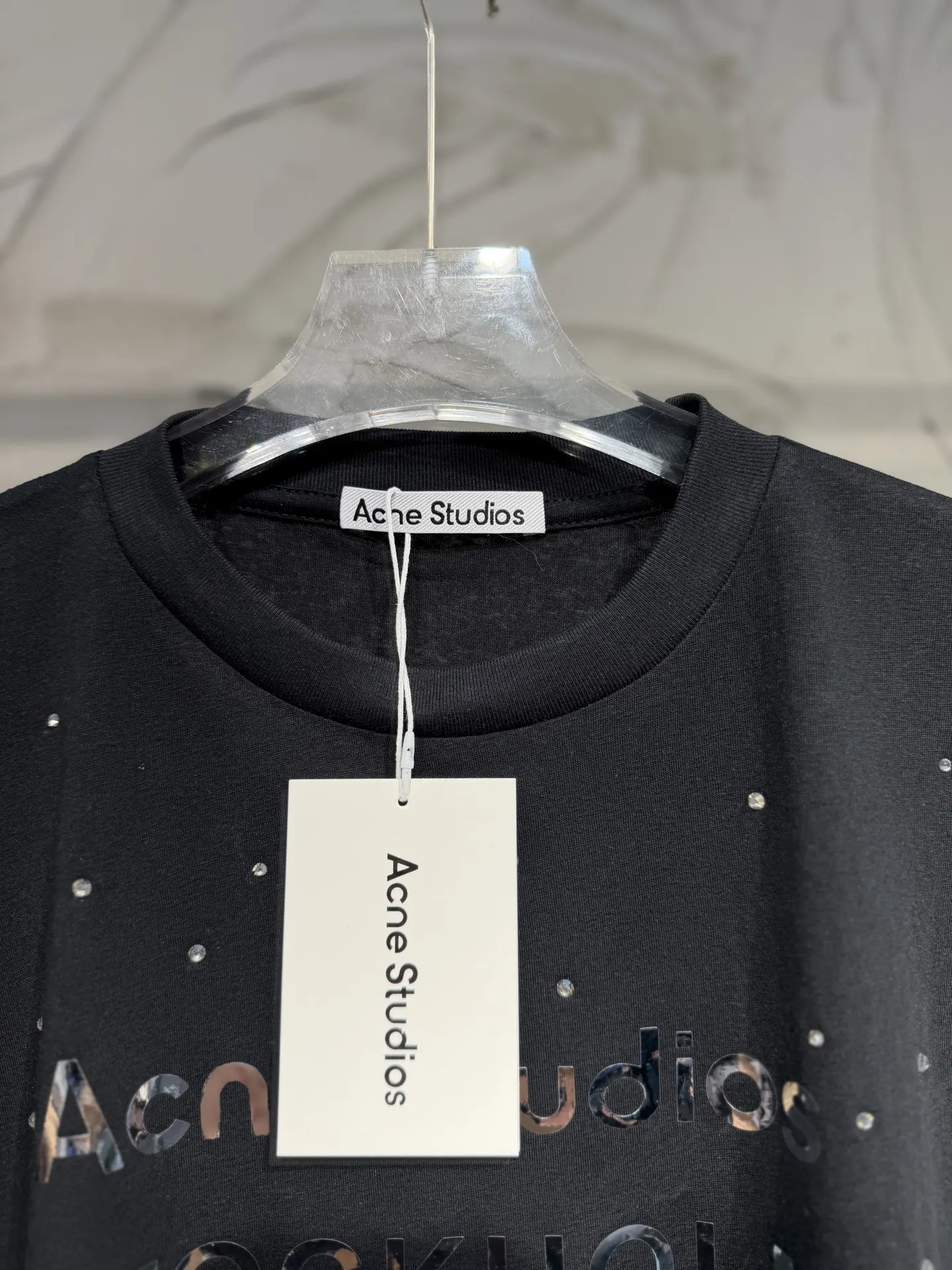 1996 Rhinestone-Embellished Oversized T-Shirt D15024354 — view 2