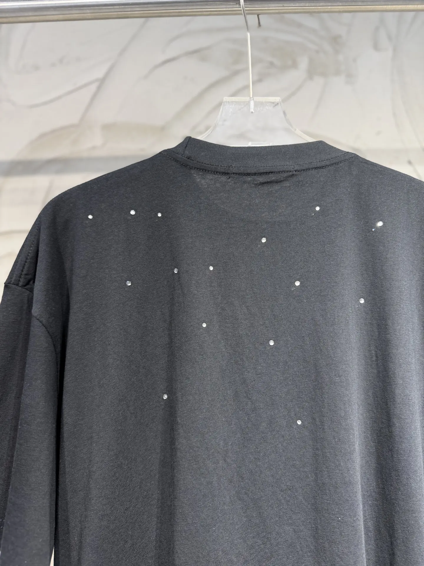 1996 Rhinestone-Embellished Oversized T-Shirt D15024354 — view 7
