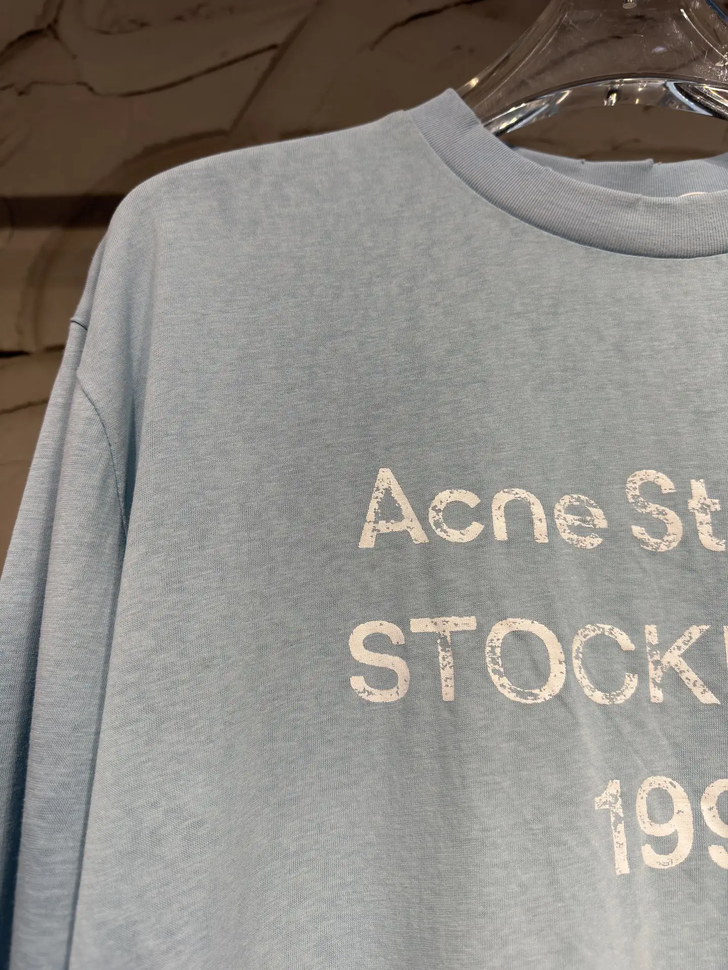 1996 Distressed Long-Sleeve Logo T-Shirt D15024316 — view 2