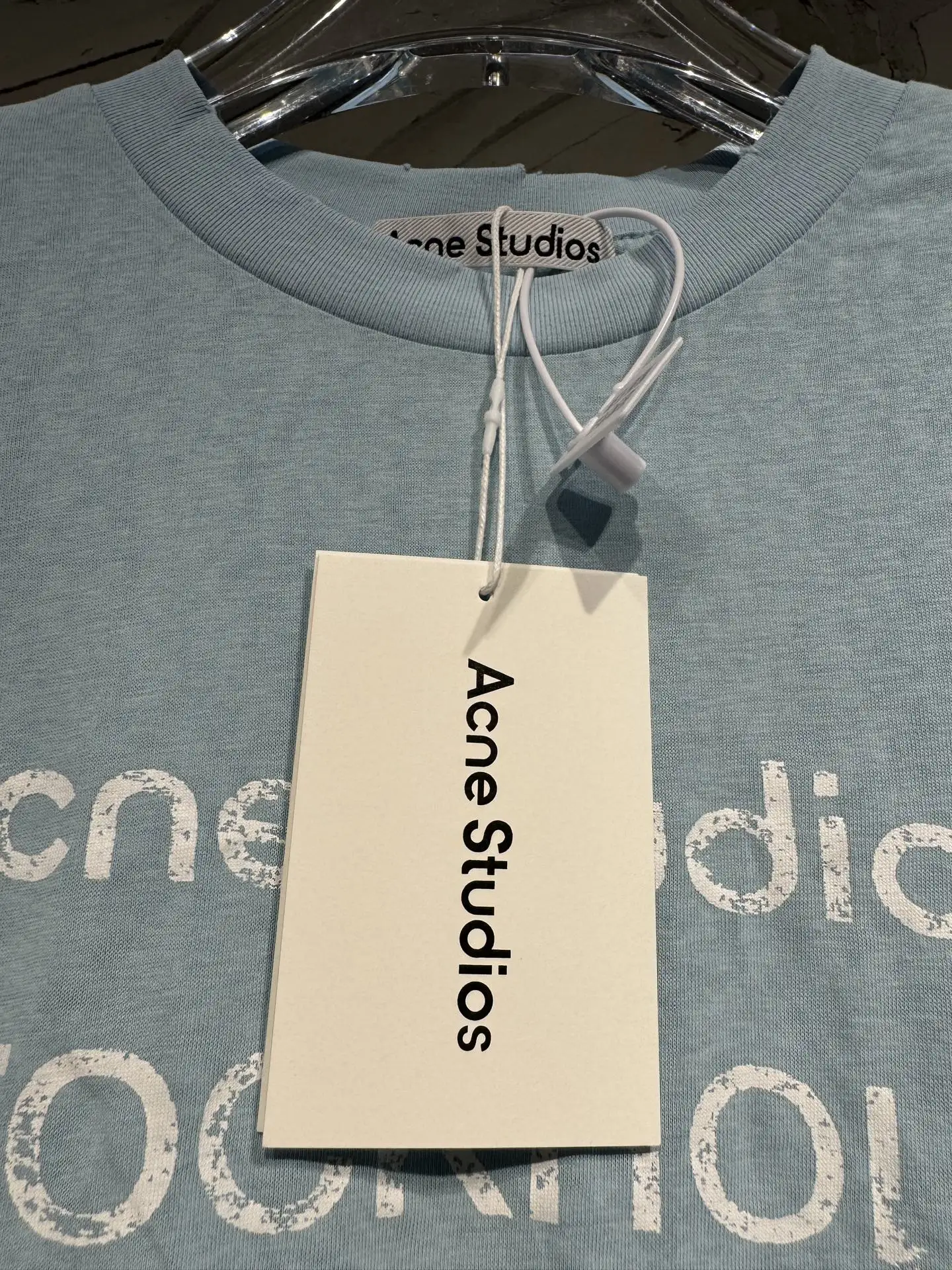 1996 Distressed Long-Sleeve Logo T-Shirt D15024316 — view 8