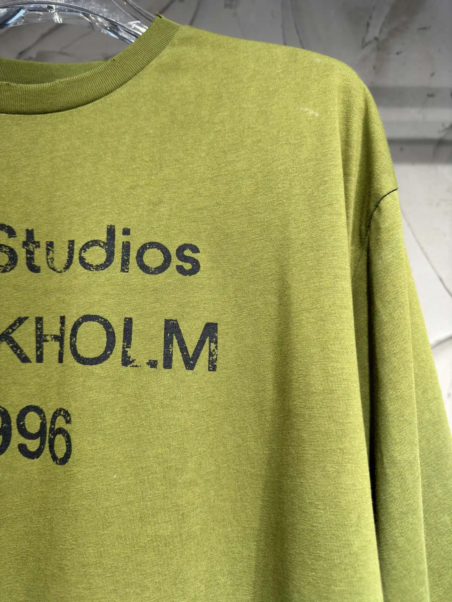 1996 Logo Distressed Long-Sleeve T-Shirt D15024317 — view 3