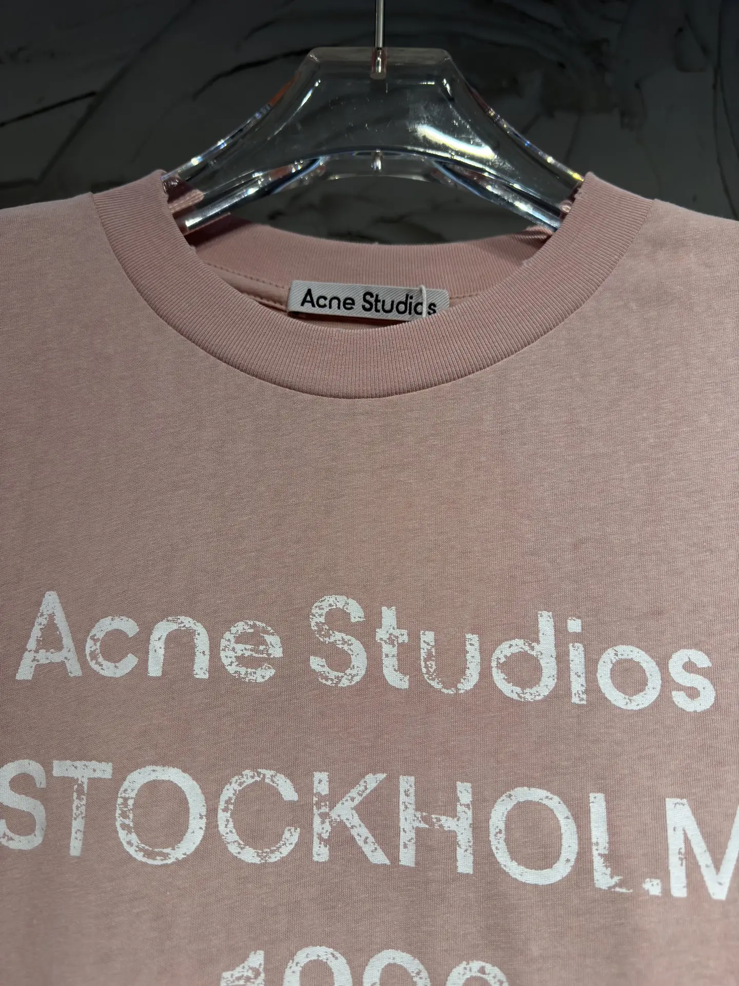 Acne Studios 1996 Logo Long-Sleeve T-Shirt D15024315 — view 2