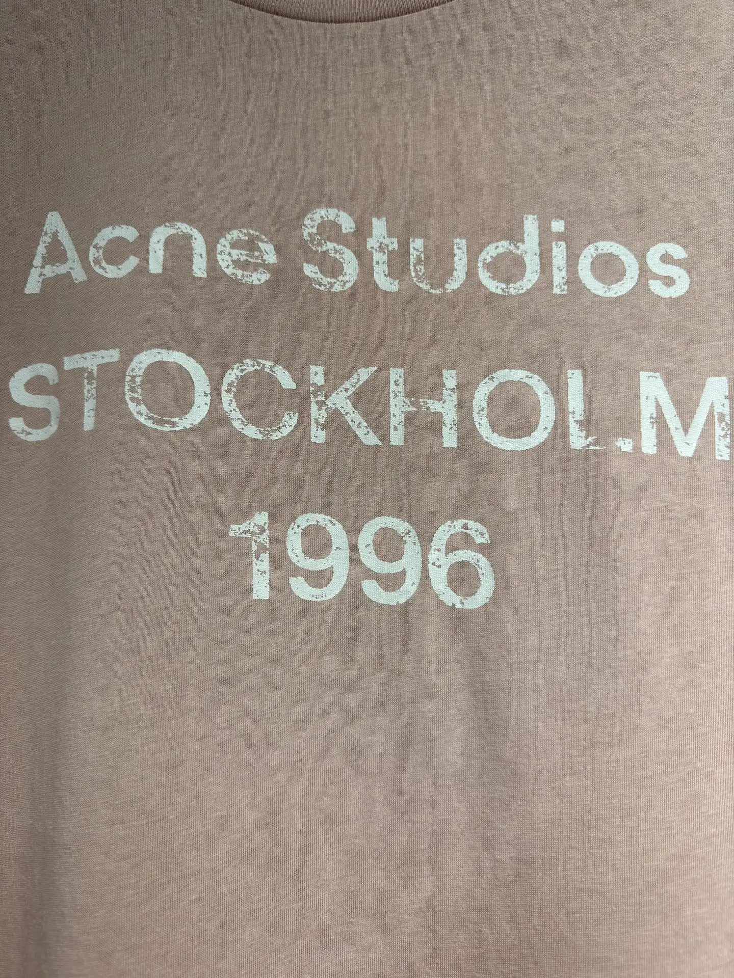 Acne Studios 1996 Logo Long-Sleeve T-Shirt D15024315 — view 3