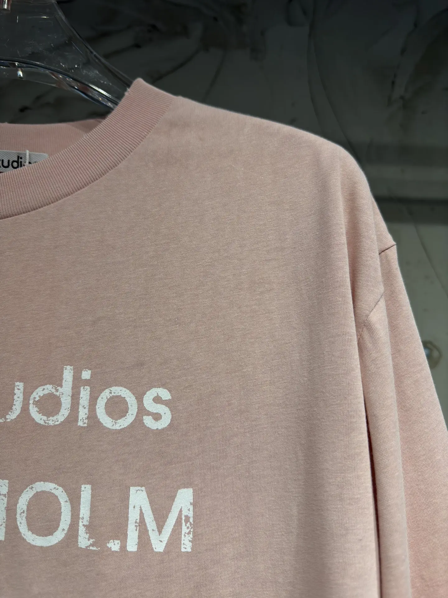 Acne Studios 1996 Logo Long-Sleeve T-Shirt D15024315 — view 5