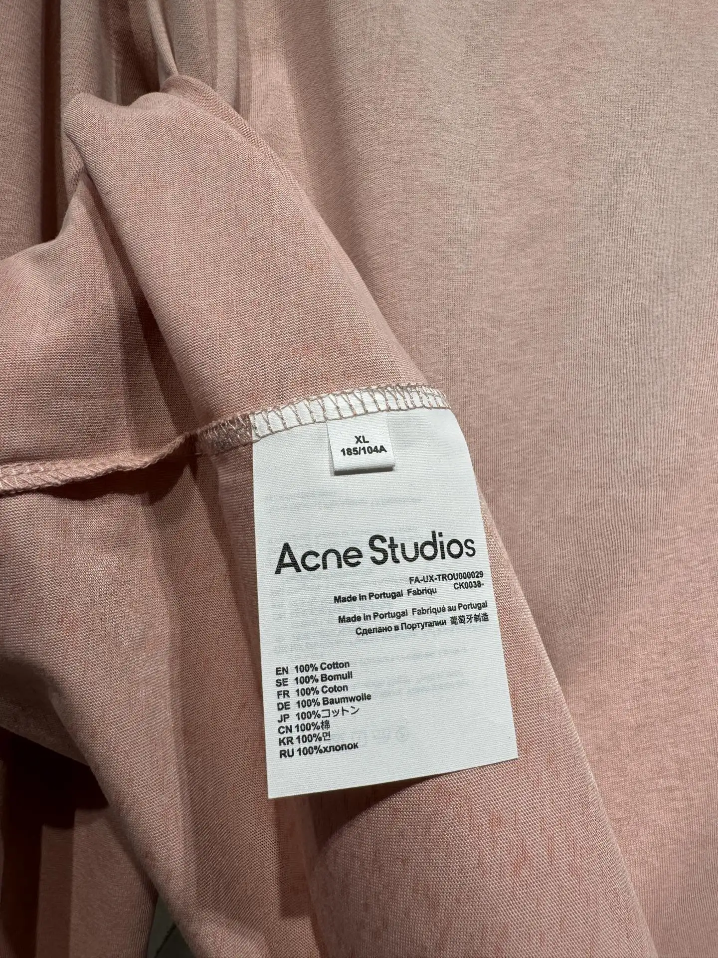 Acne Studios 1996 Logo Long-Sleeve T-Shirt D15024315 — view 11