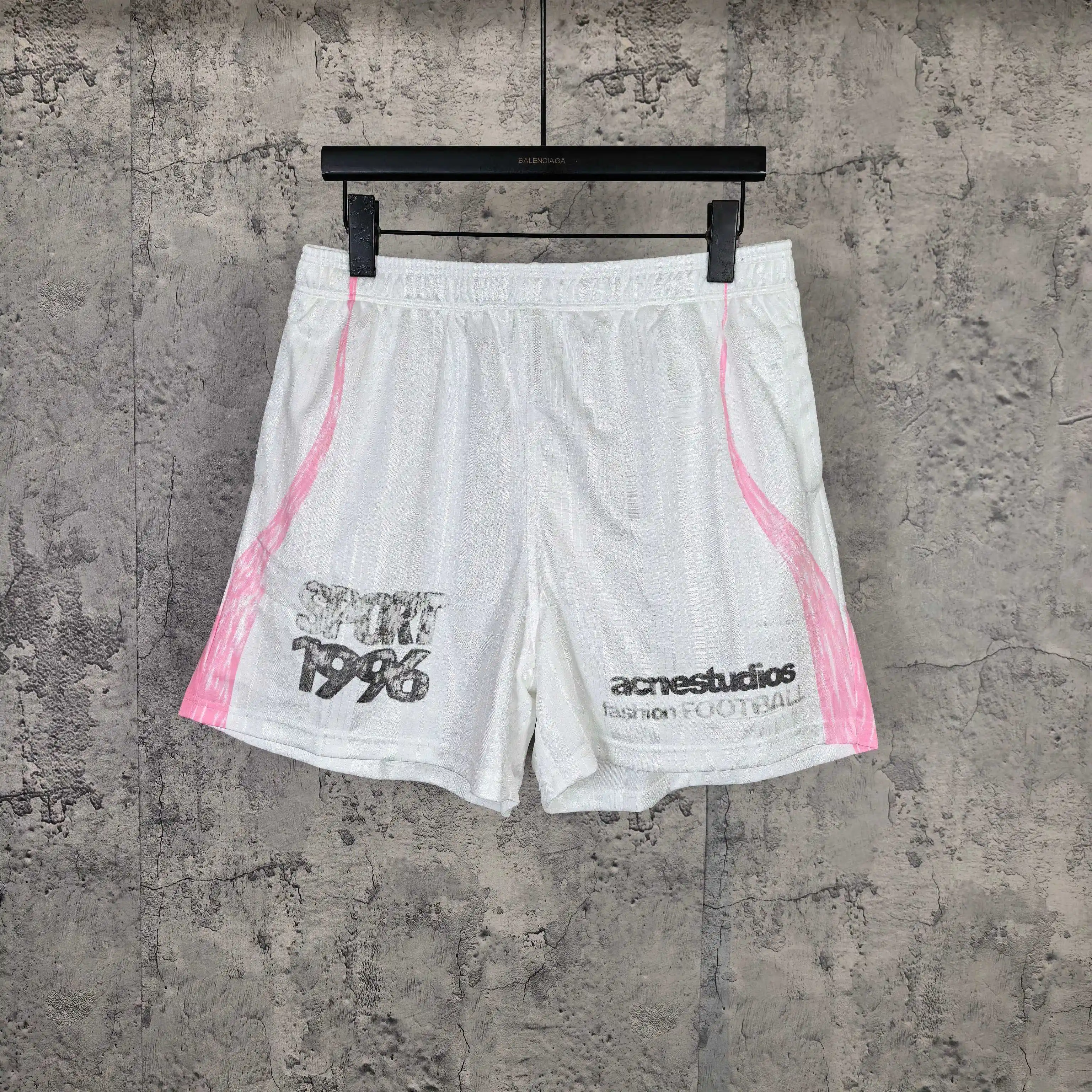 Acne Studios Graphic Football Shorts D15024551