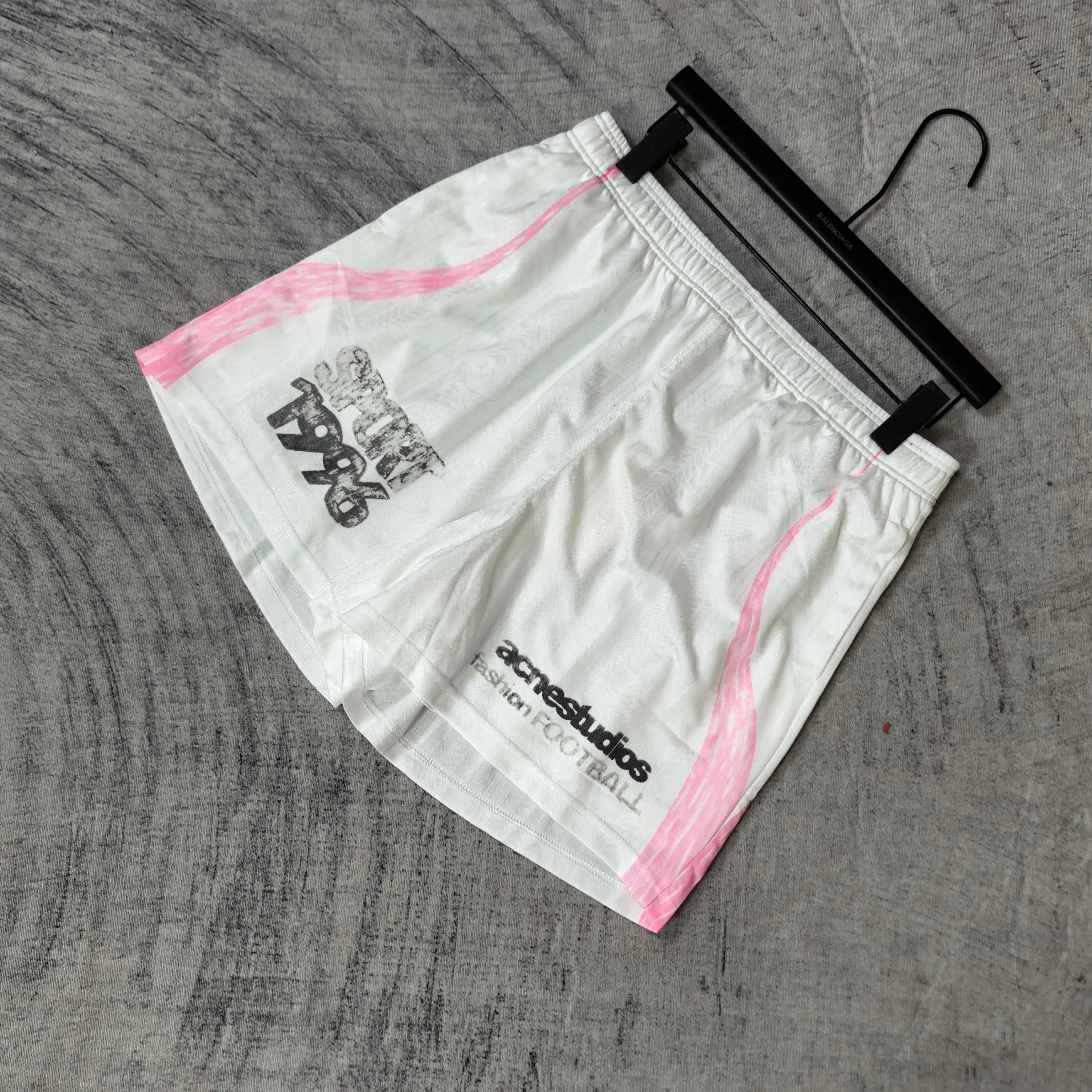 Acne Studios Graphic Football Shorts D15024551 — view 4