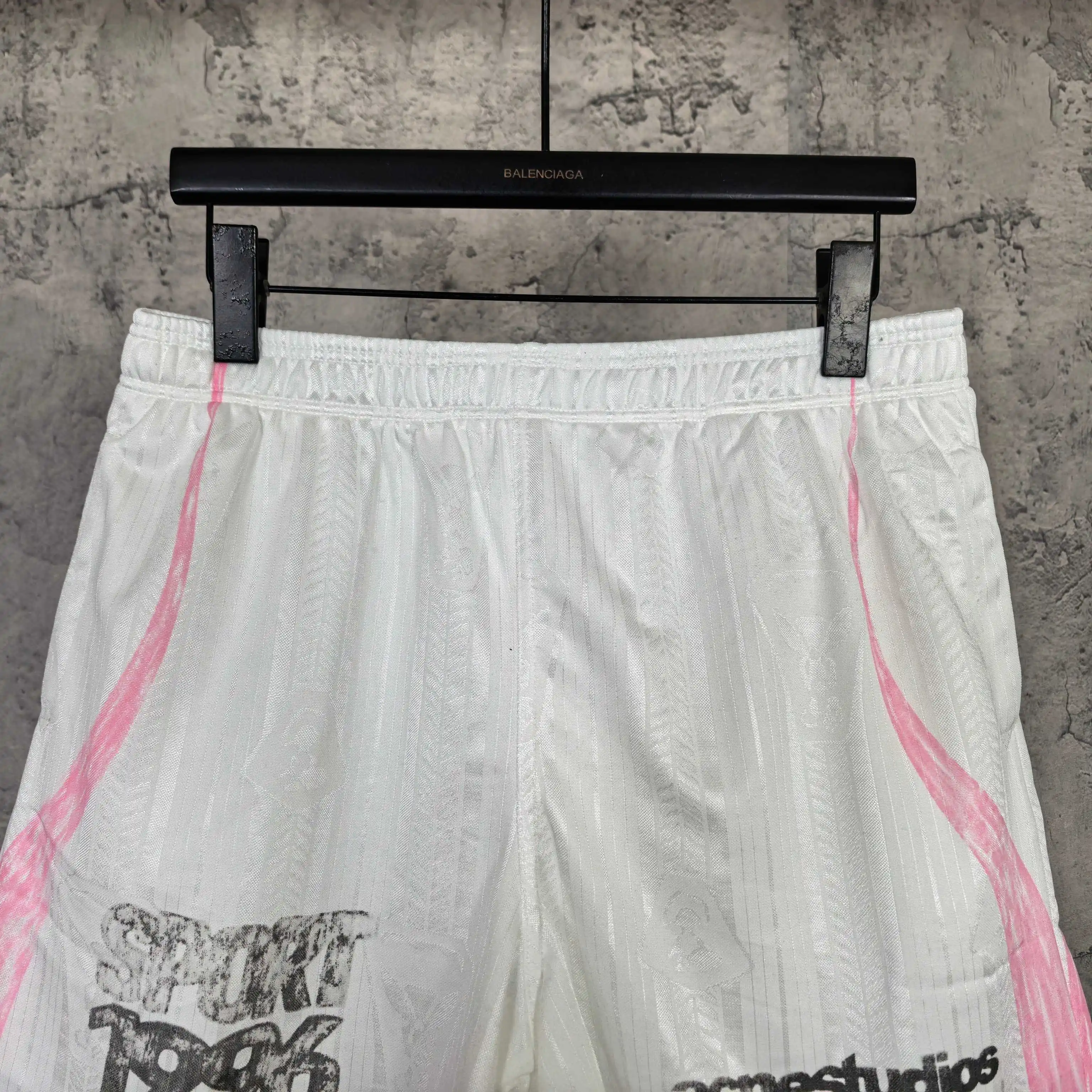 Acne Studios Graphic Football Shorts D15024551 — view 6