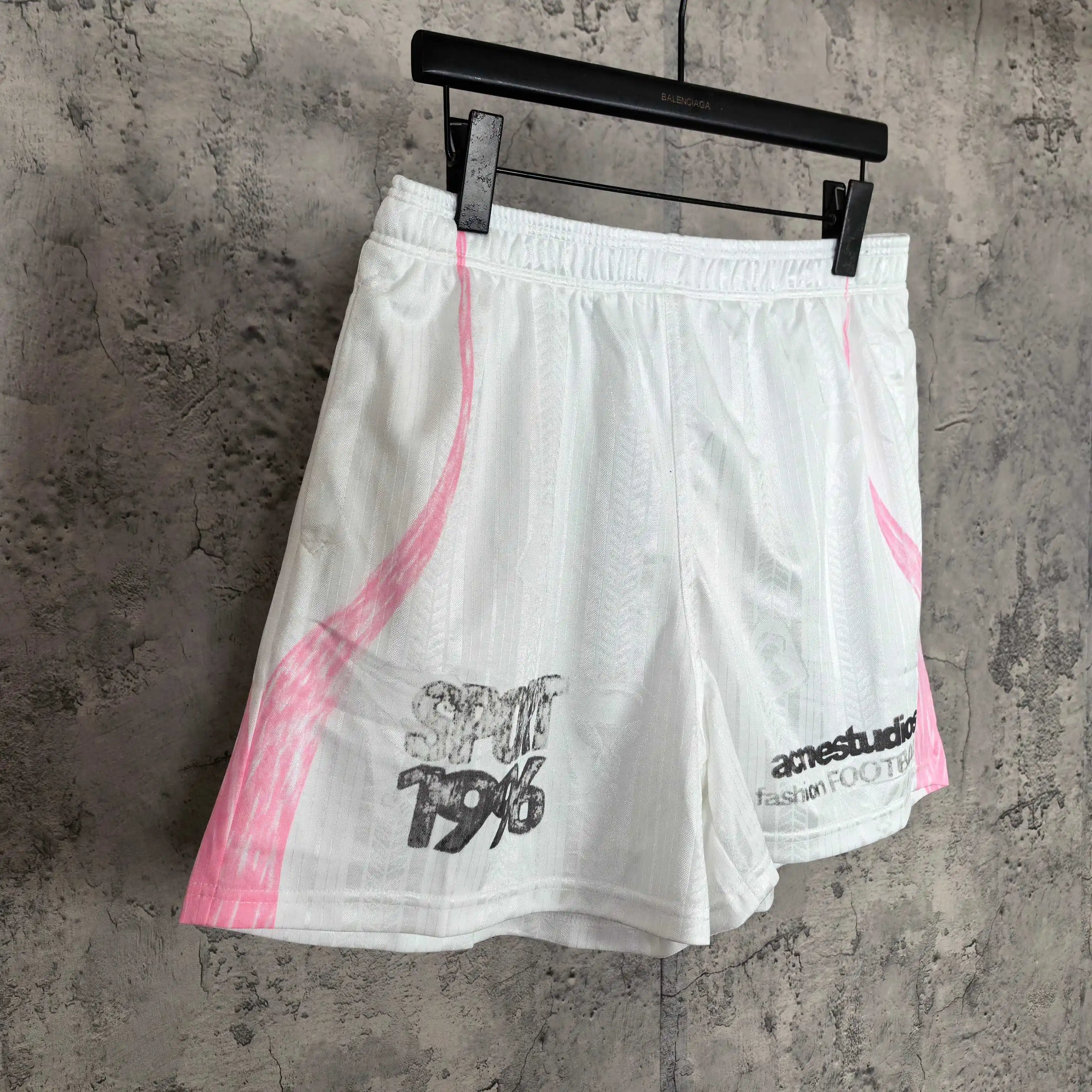 Acne Studios Graphic Football Shorts D15024551 — view 7