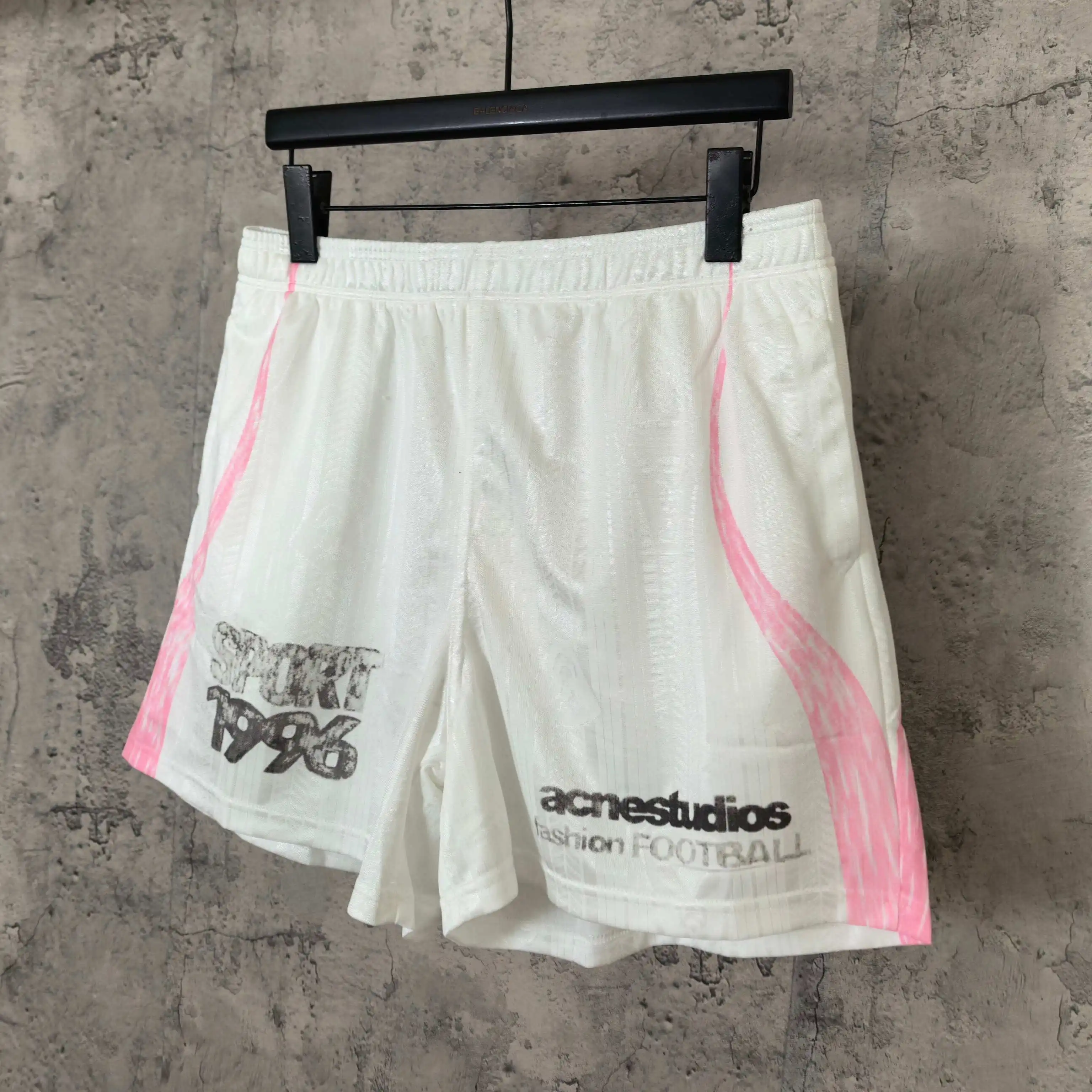 Acne Studios Graphic Football Shorts D15024551 — view 9