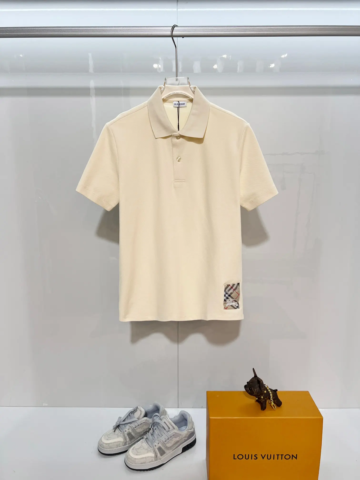 Logo Patch Cotton-Piqué Polo Shirt D15013621