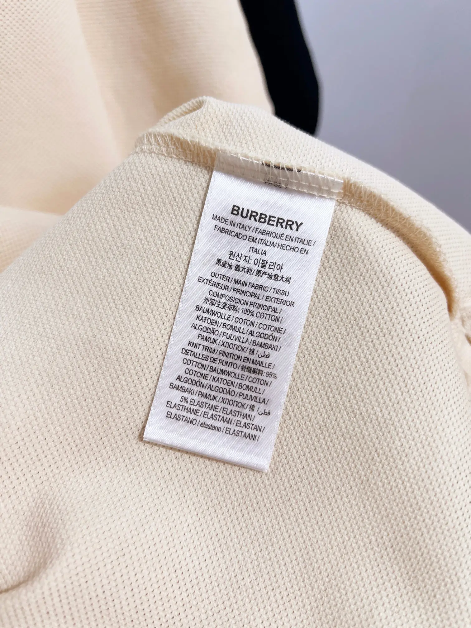 Logo Patch Cotton-Piqué Polo Shirt D15013621 — view 10