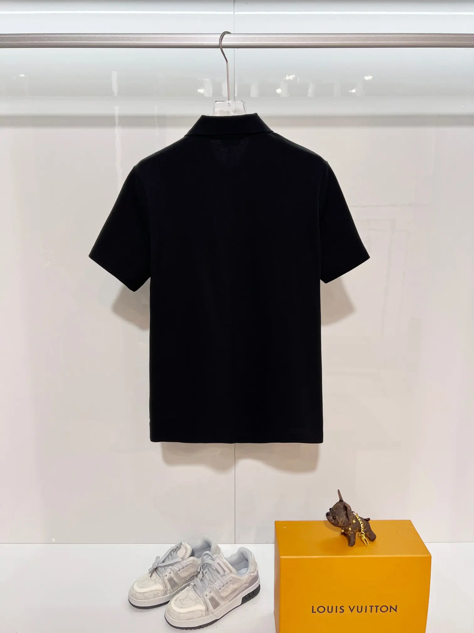 Logo Patch Cotton-Piqué Polo Shirt D15013622 — view 2