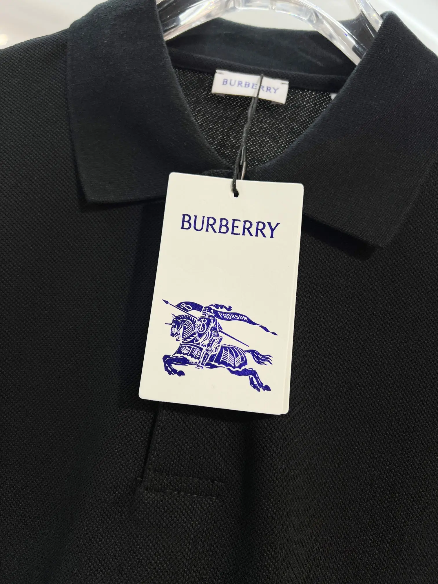 Logo Patch Cotton-Piqué Polo Shirt D15013622 — view 4