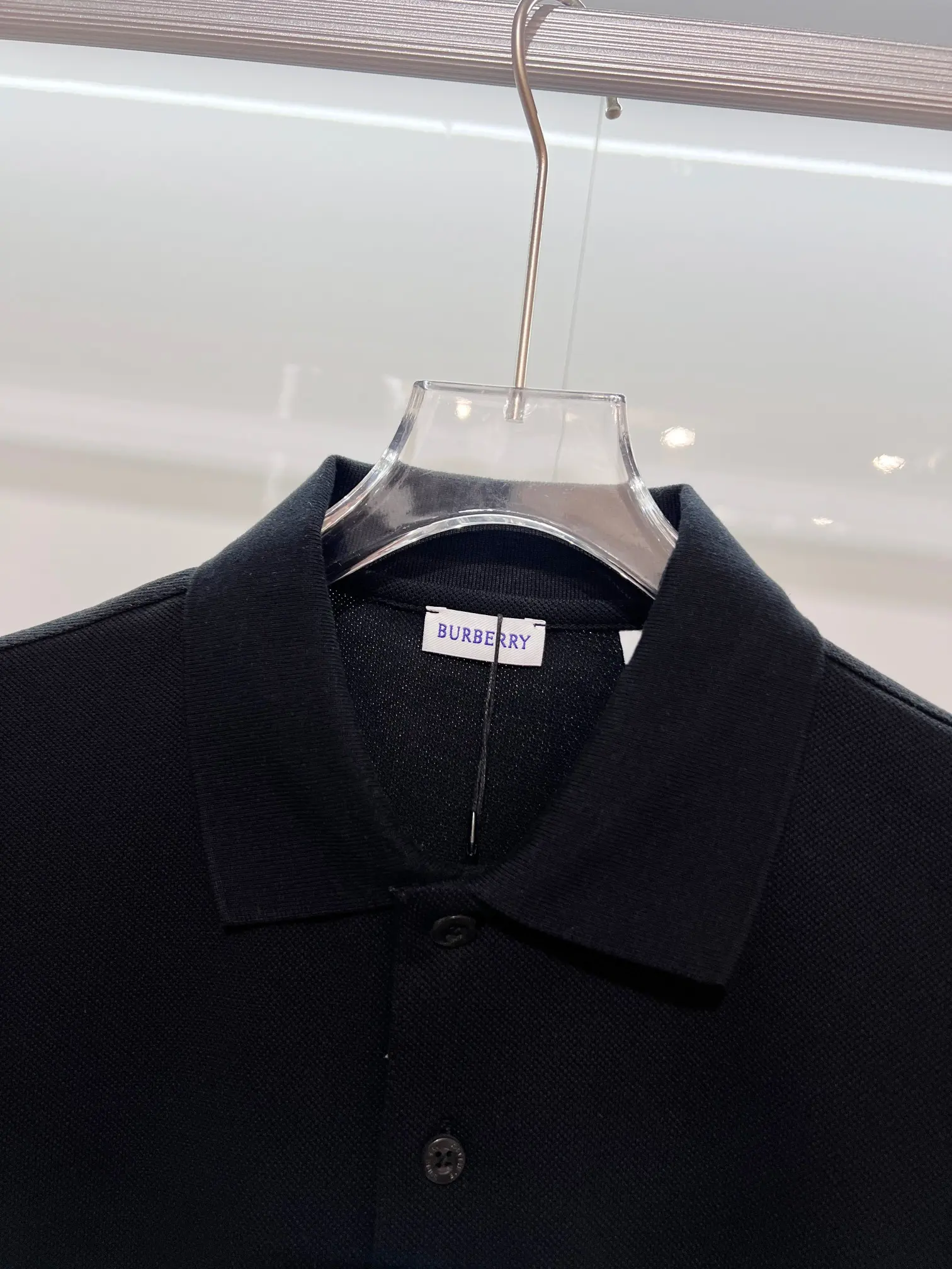Logo Patch Cotton-Piqué Polo Shirt D15013622 — view 6