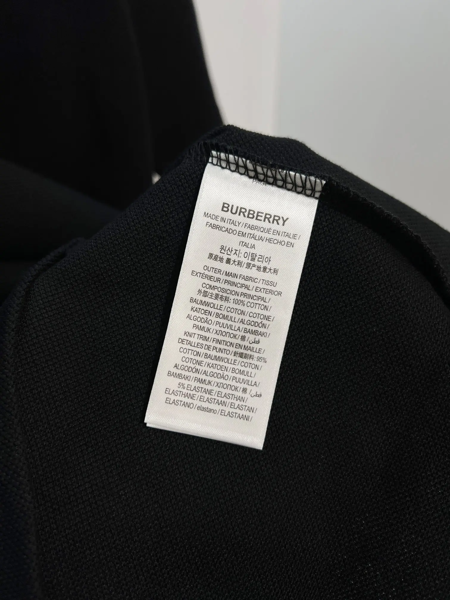 Logo Patch Cotton-Piqué Polo Shirt D15013622 — view 9