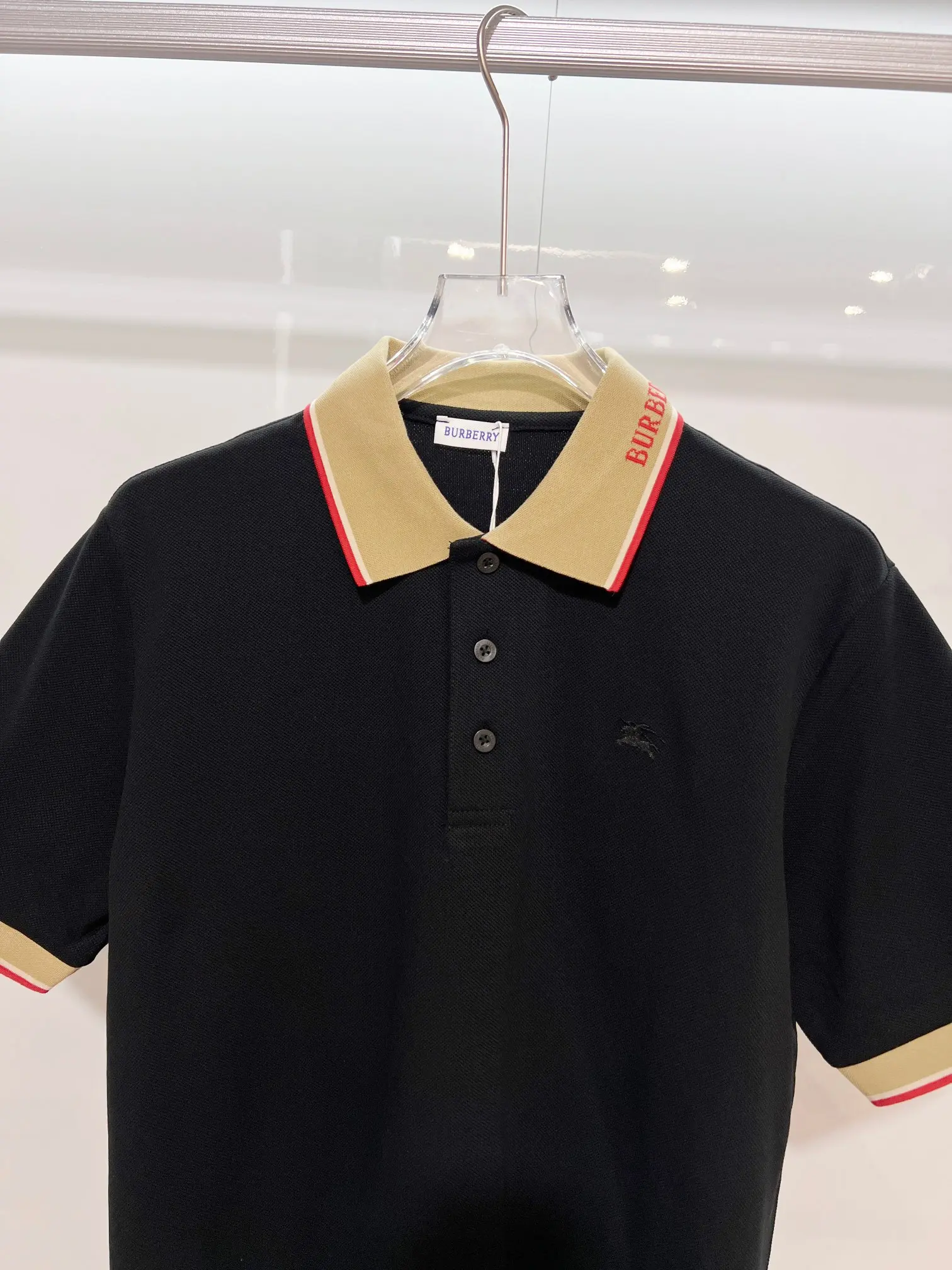 Logo-Embroidered Cotton-Piqué Polo Shirt D15013620 — view 3