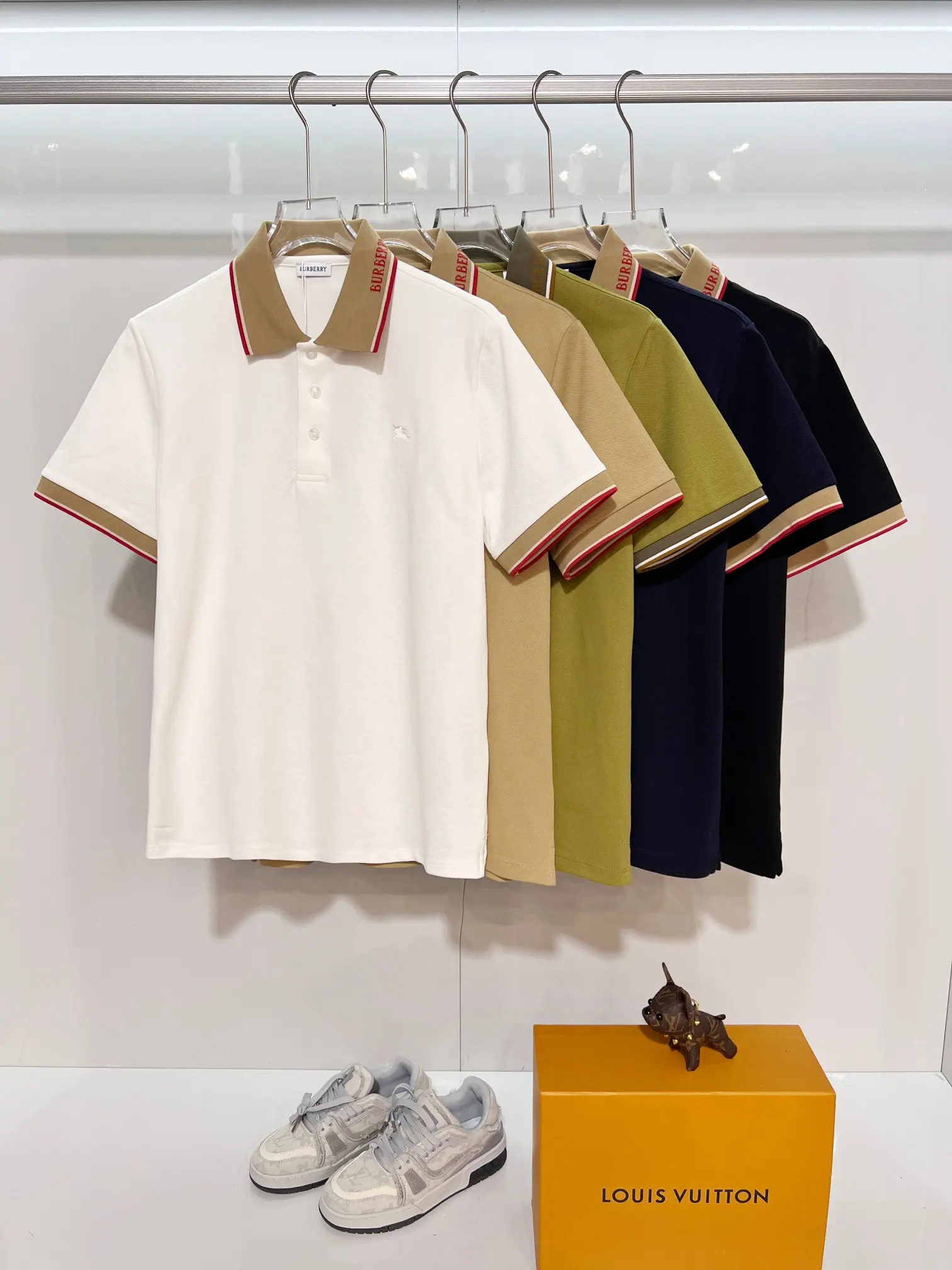 Logo-Embroidered Cotton-Piqué Polo Shirt D15013620 — view 11