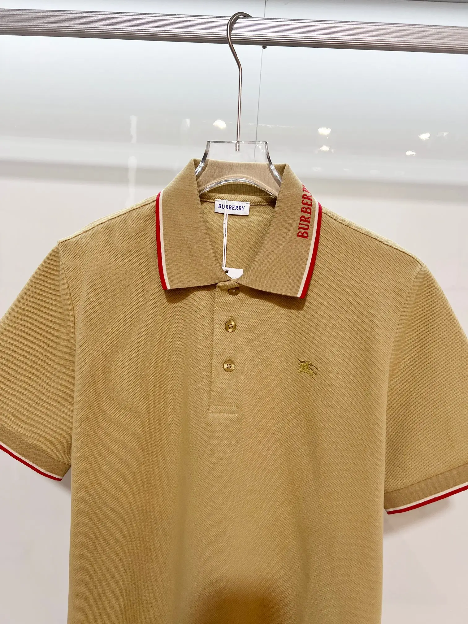 Logo-Embroidered Cotton-Piqué Polo Shirt D15013619 — view 3