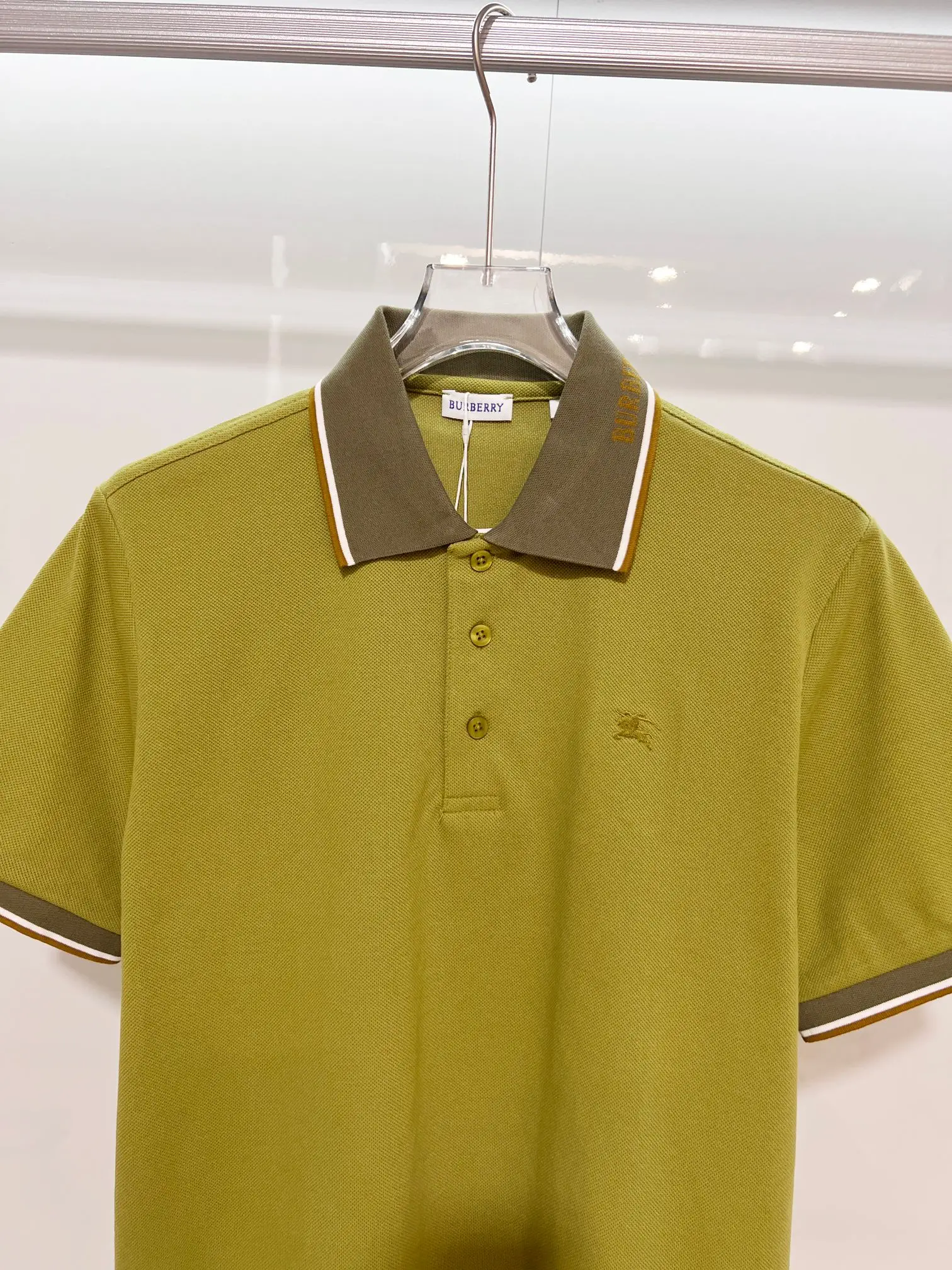 Logo-Embroidered Cotton-Piqué Polo Shirt D15013617 — view 3