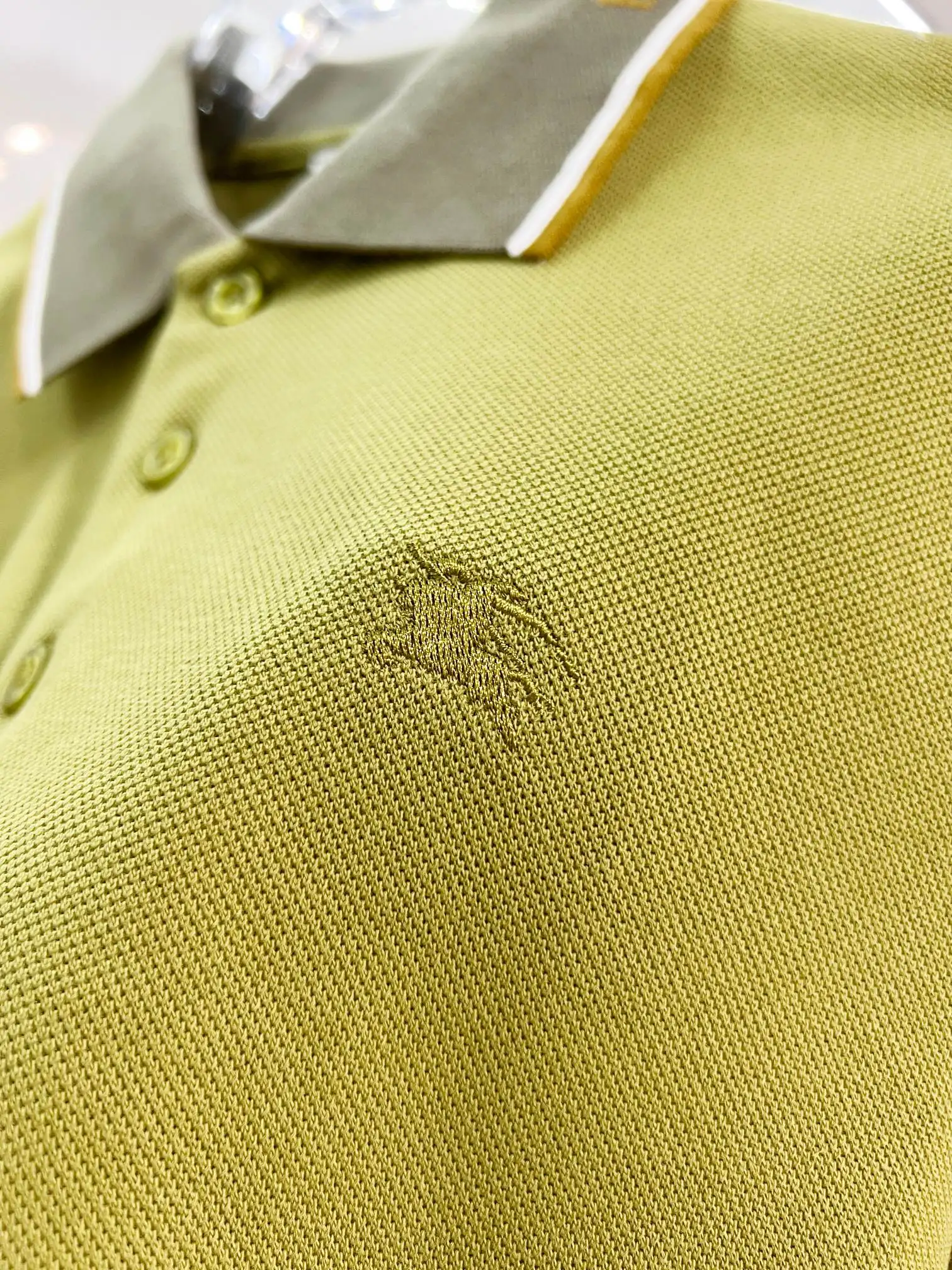 Logo-Embroidered Cotton-Piqué Polo Shirt D15013617 — view 5