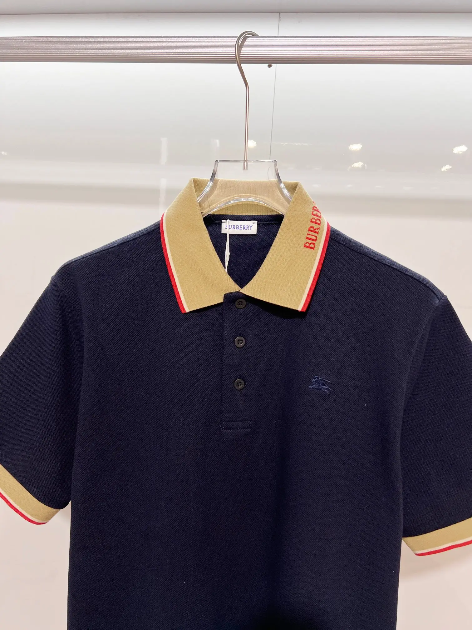 Logo-Embroidered Cotton-Piqué Polo Shirt D15013618 — view 3