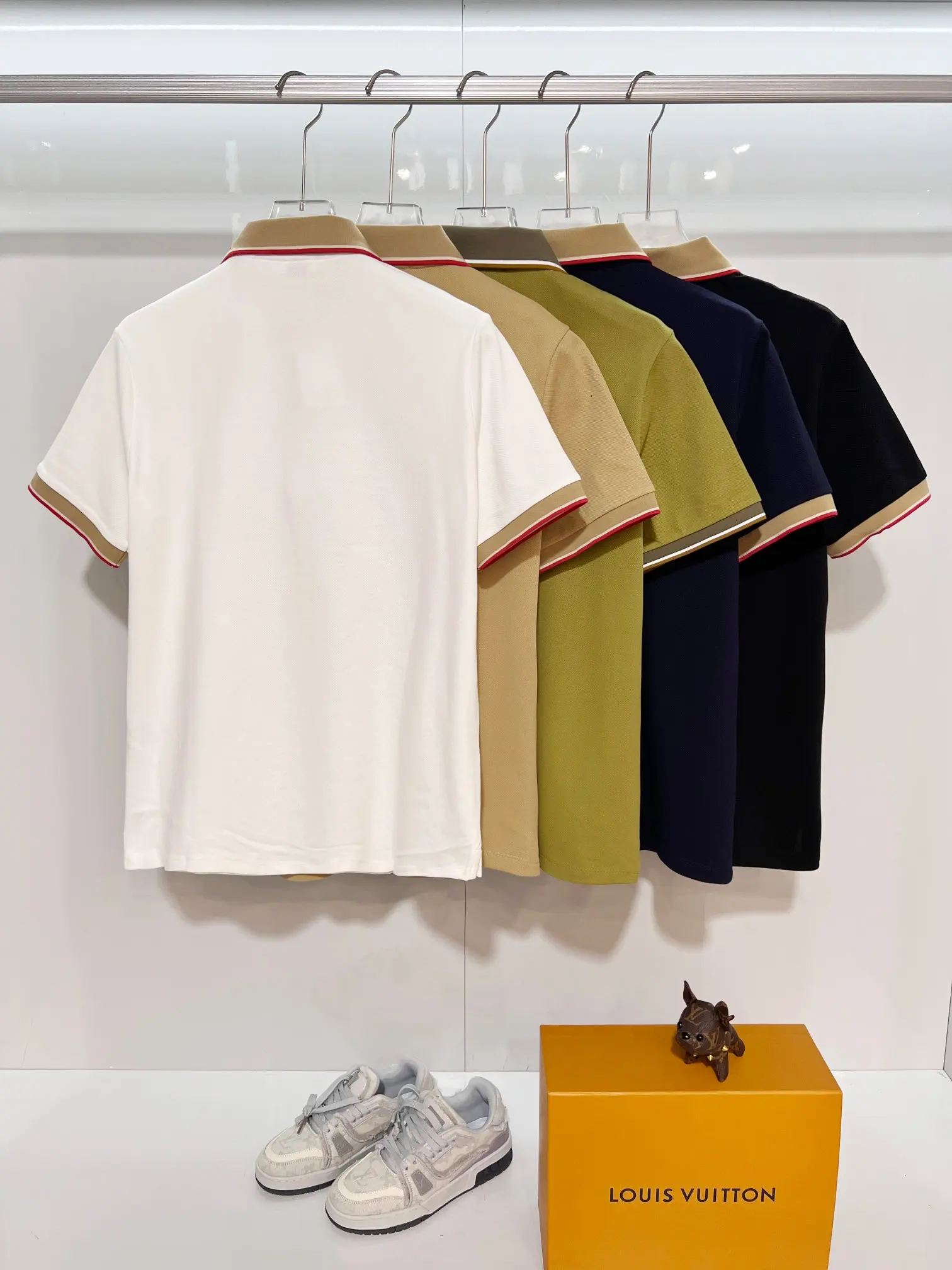 Logo-Embroidered Cotton-Piqué Polo Shirt D15013618 — view 12